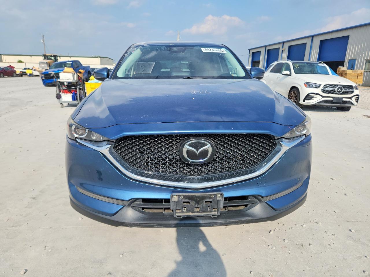 2019 Mazda Cx-5 Touring Blue vin: JM3KFACM1K1576292