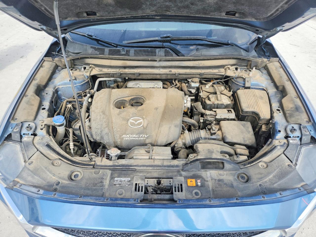 2019 Mazda Cx-5 Touring Blue vin: JM3KFACM1K1576292