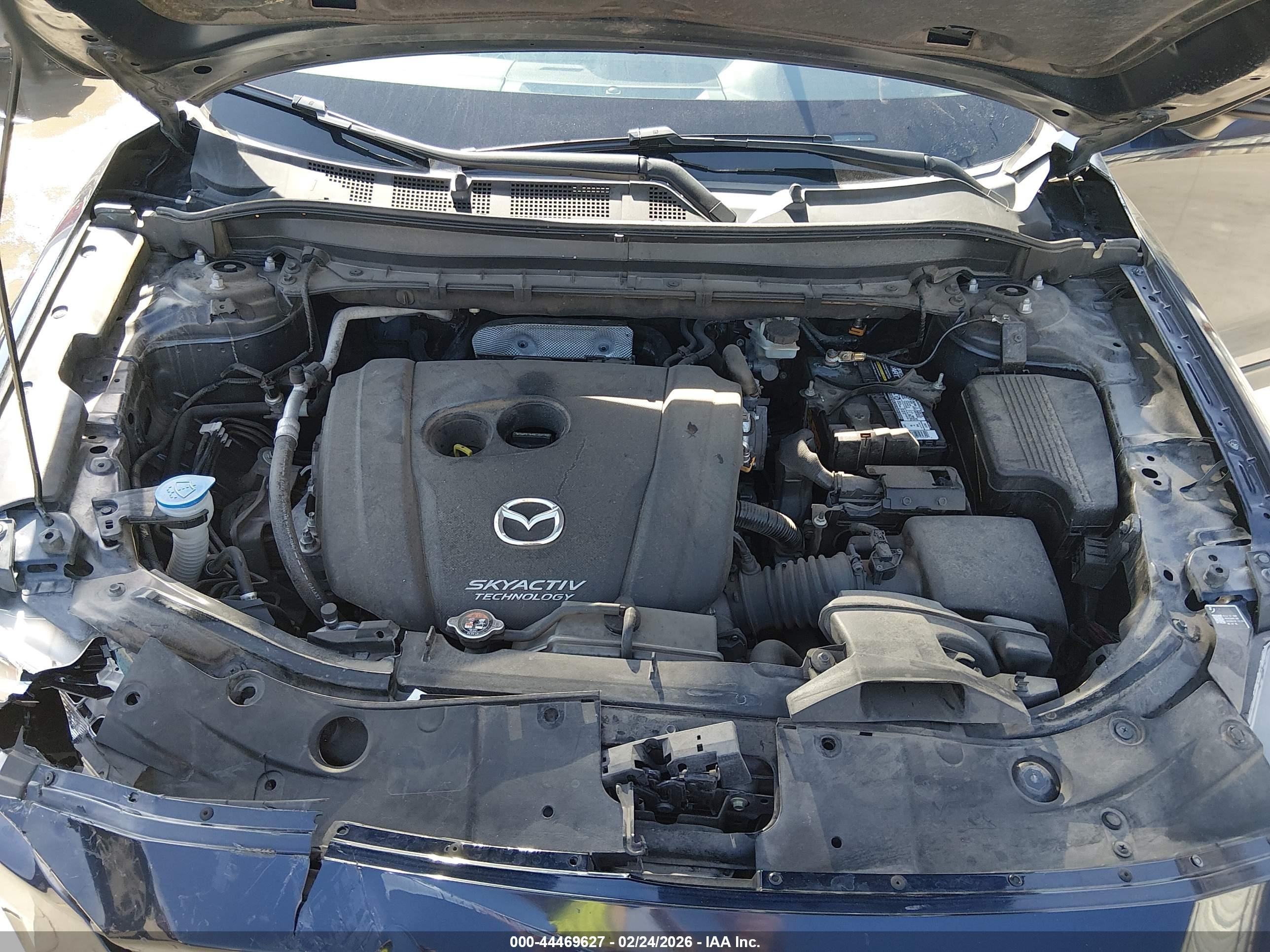 2019 Mazda Cx-5 Touring Dark Blue vin: JM3KFACM2K1537646