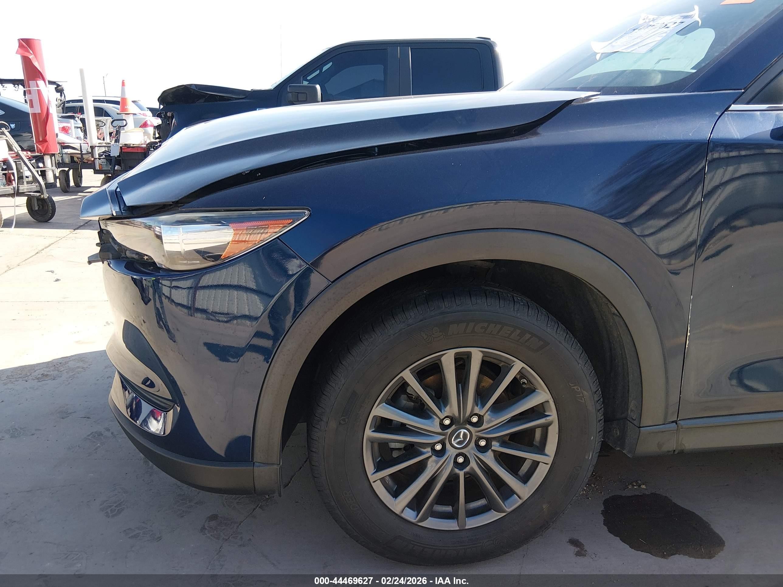 2019 Mazda Cx-5 Touring Dark Blue vin: JM3KFACM2K1537646