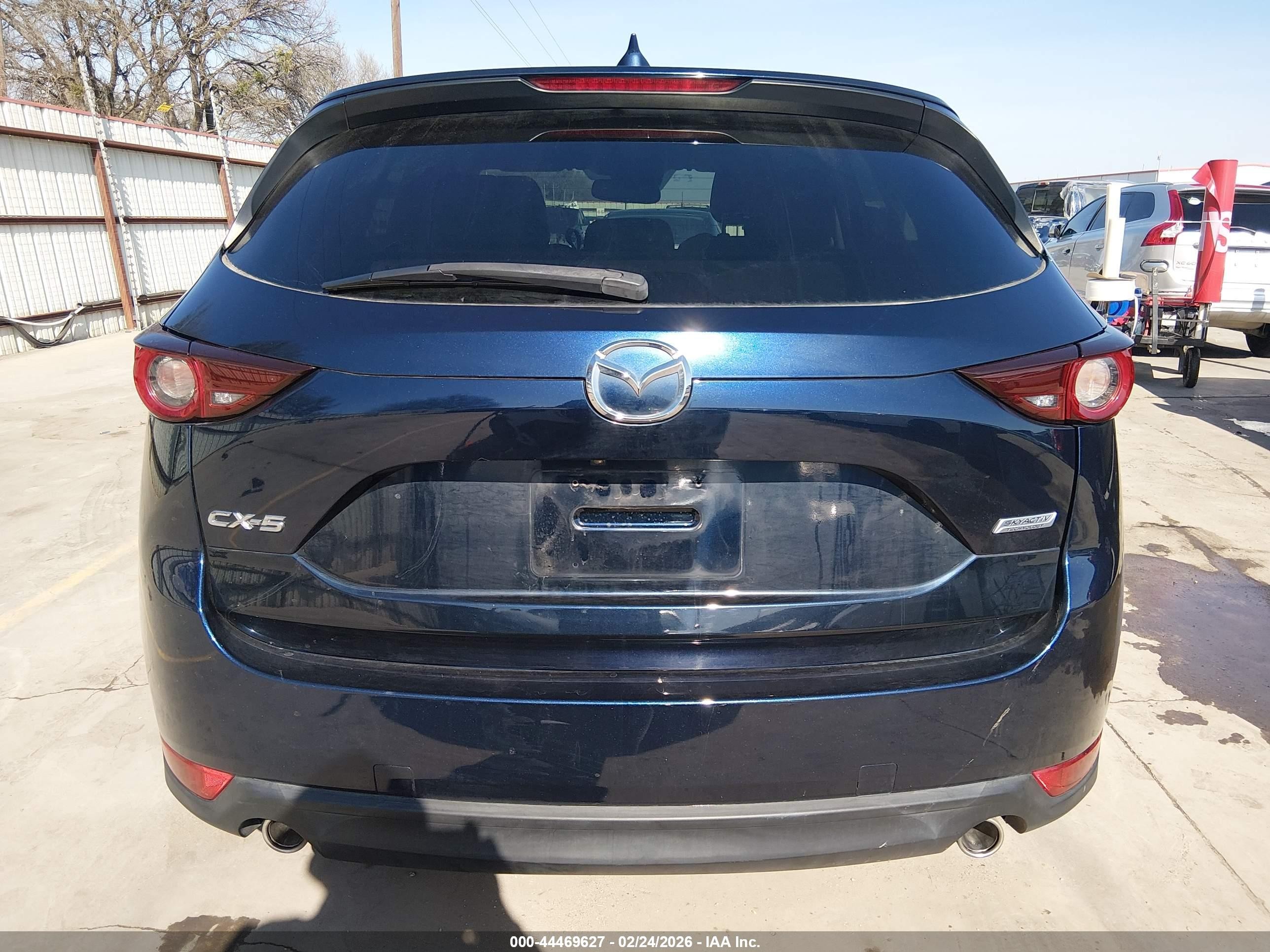 2019 Mazda Cx-5 Touring Dark Blue vin: JM3KFACM2K1537646