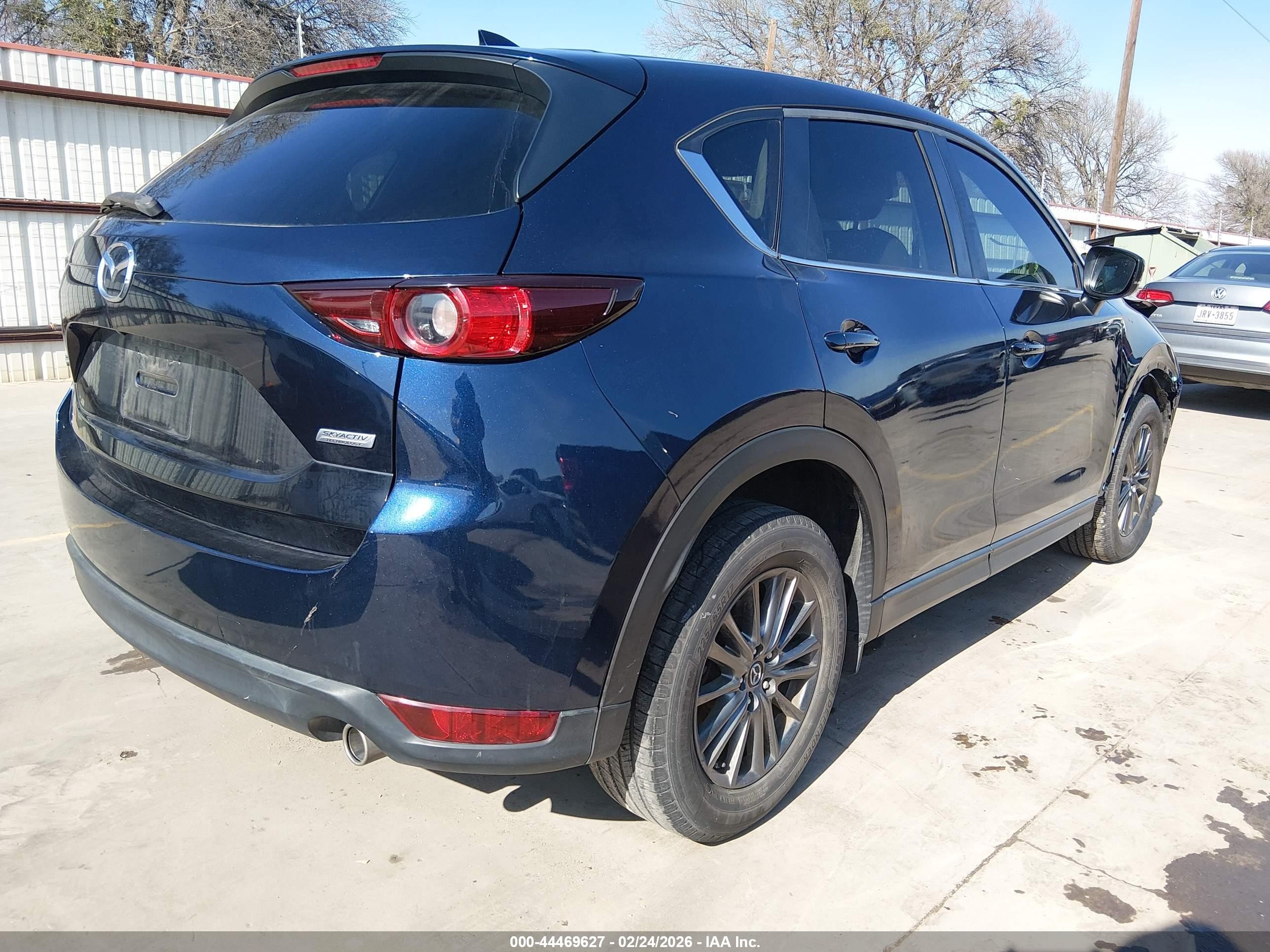 2019 Mazda Cx-5 Touring Dark Blue vin: JM3KFACM2K1537646