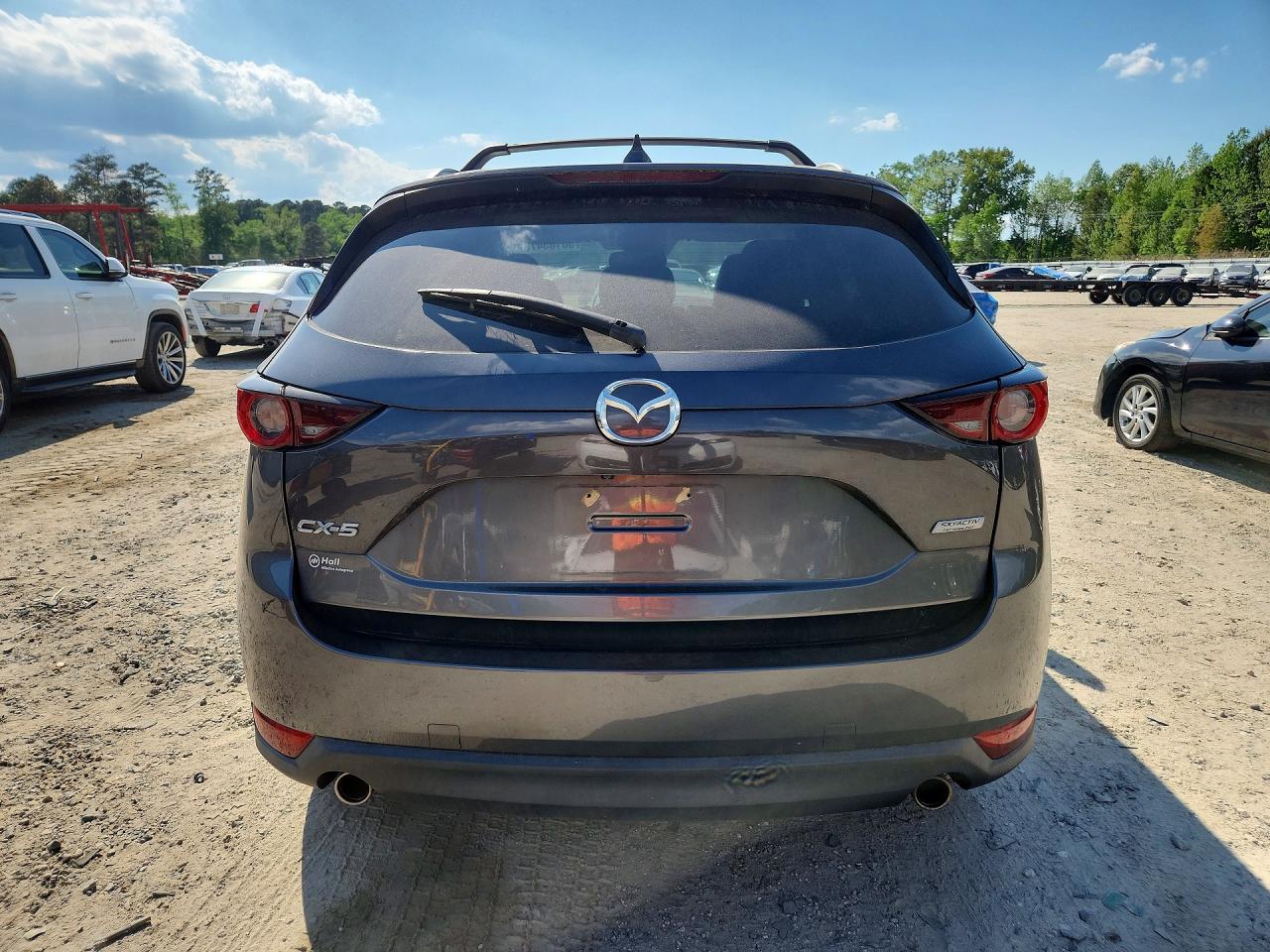 2019 Mazda Cx-5 Touring Gray vin: JM3KFACM3K1649050