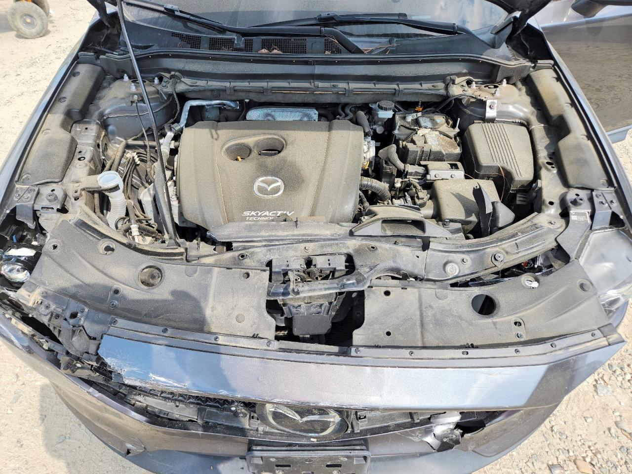 2019 Mazda Cx-5 Touring Gray vin: JM3KFACM3K1649050
