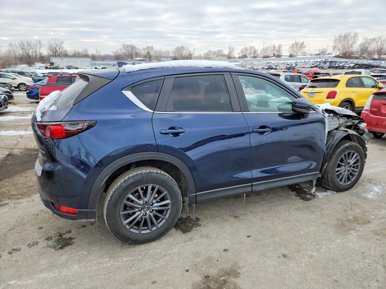 2020 Mazda Cx-5 Touring Blue vin: JM3KFACM3L0850163