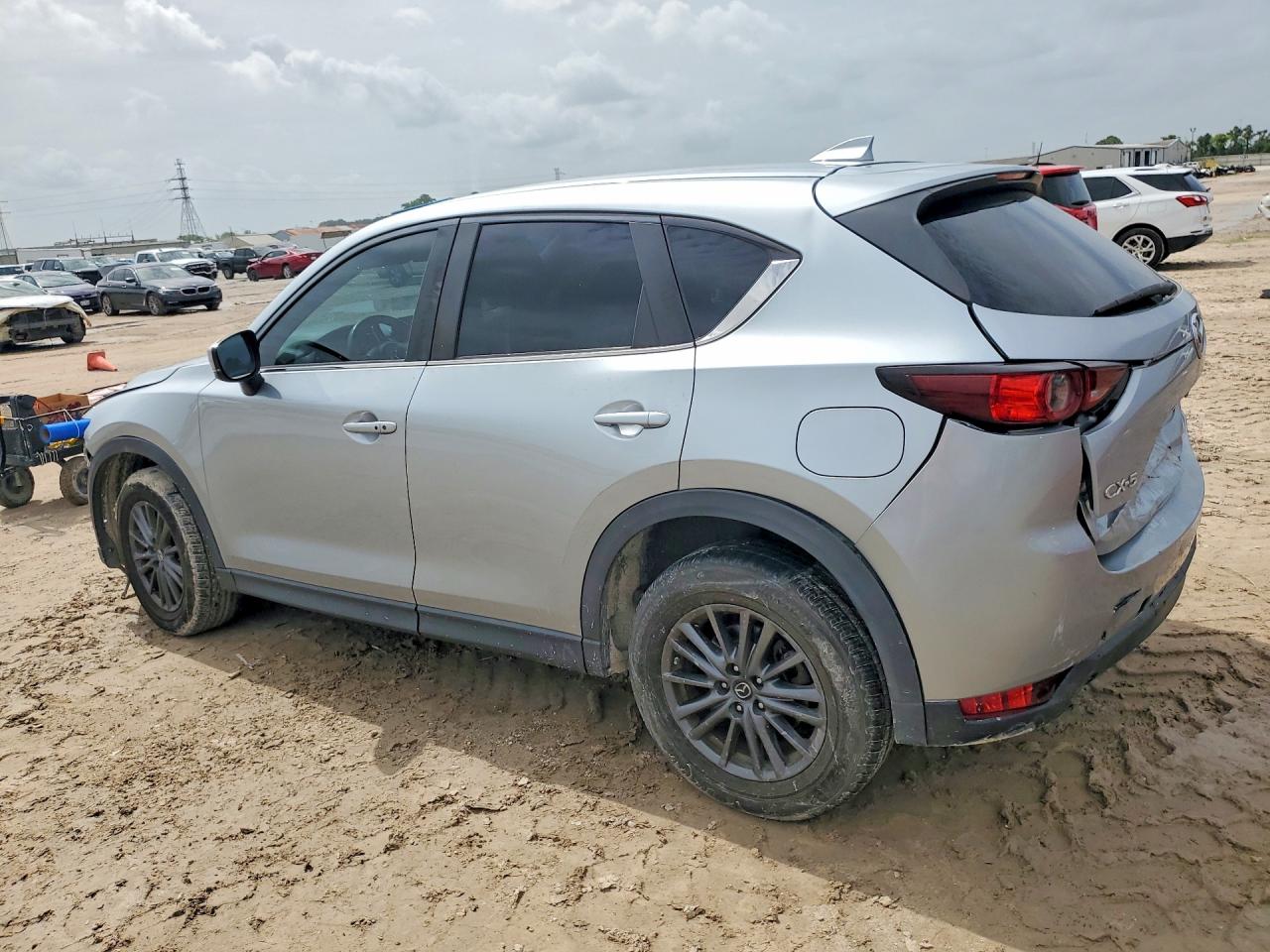 2020 Mazda Cx-5 Touring Silver vin: JM3KFACM5L0792167