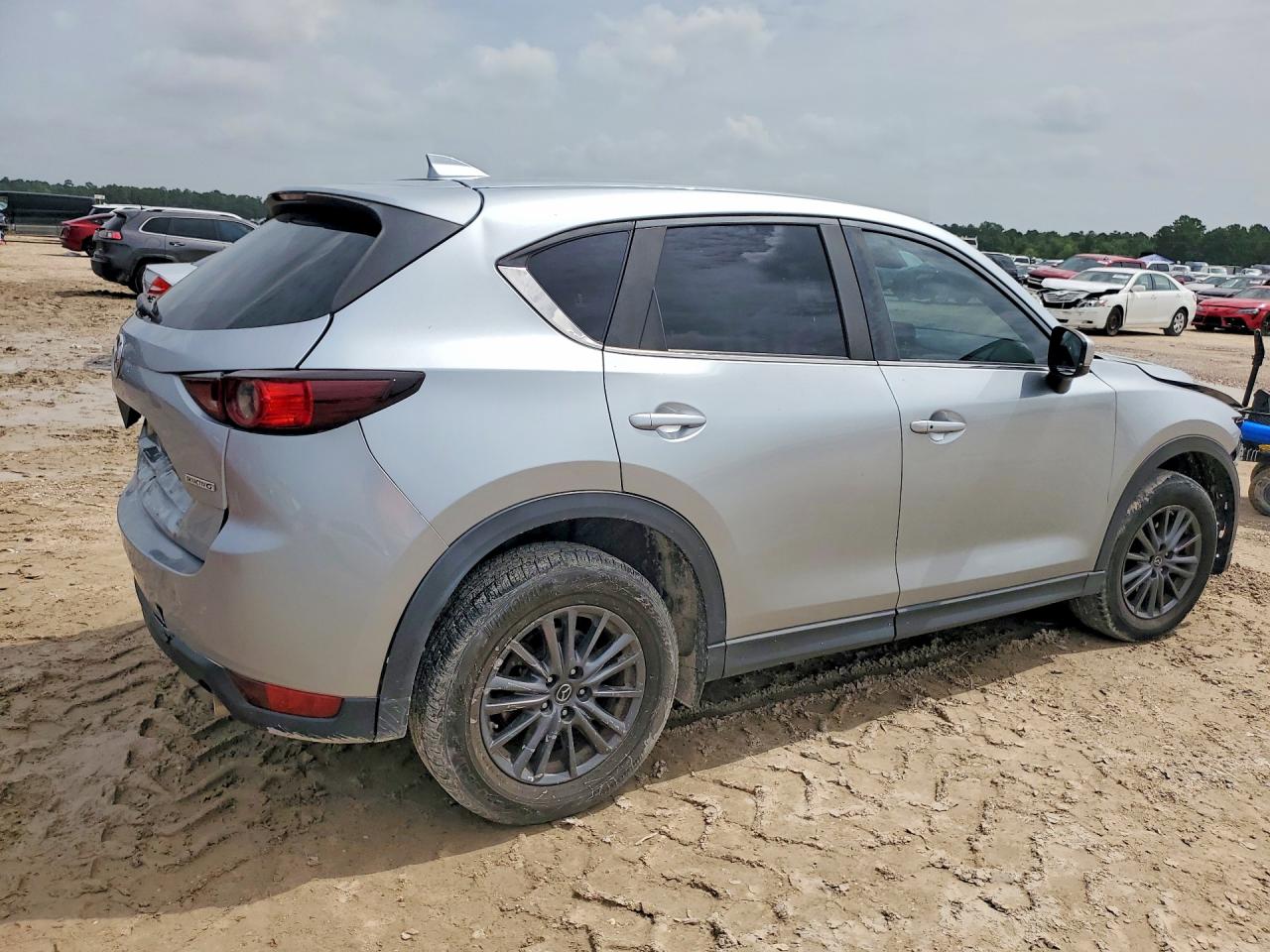 2020 Mazda Cx-5 Touring Silver vin: JM3KFACM5L0792167