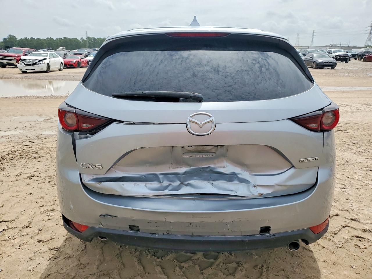 2020 Mazda Cx-5 Touring Silver vin: JM3KFACM5L0792167