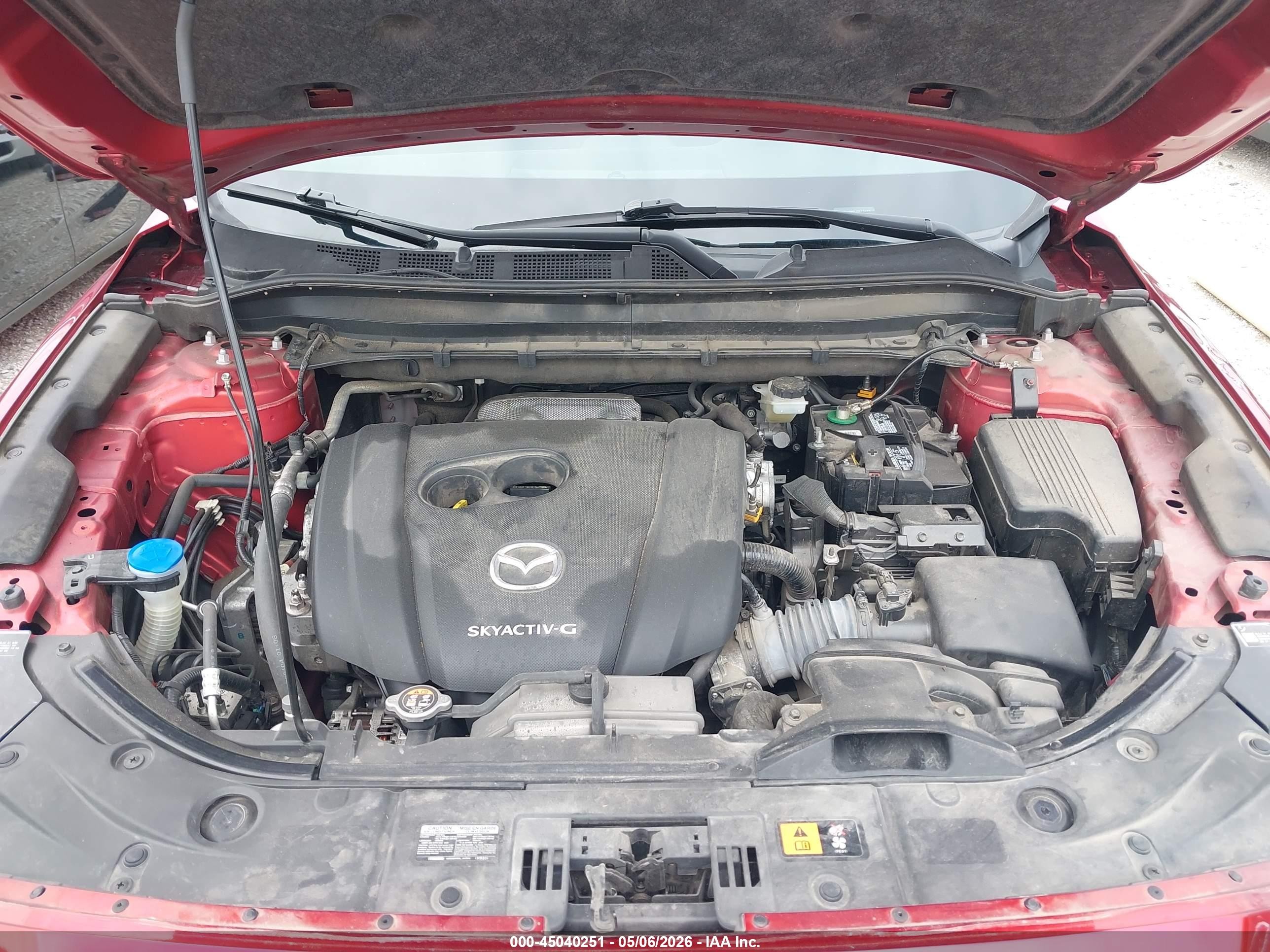2020 Mazda Cx-5 Touring Red vin: JM3KFACM5L0813633