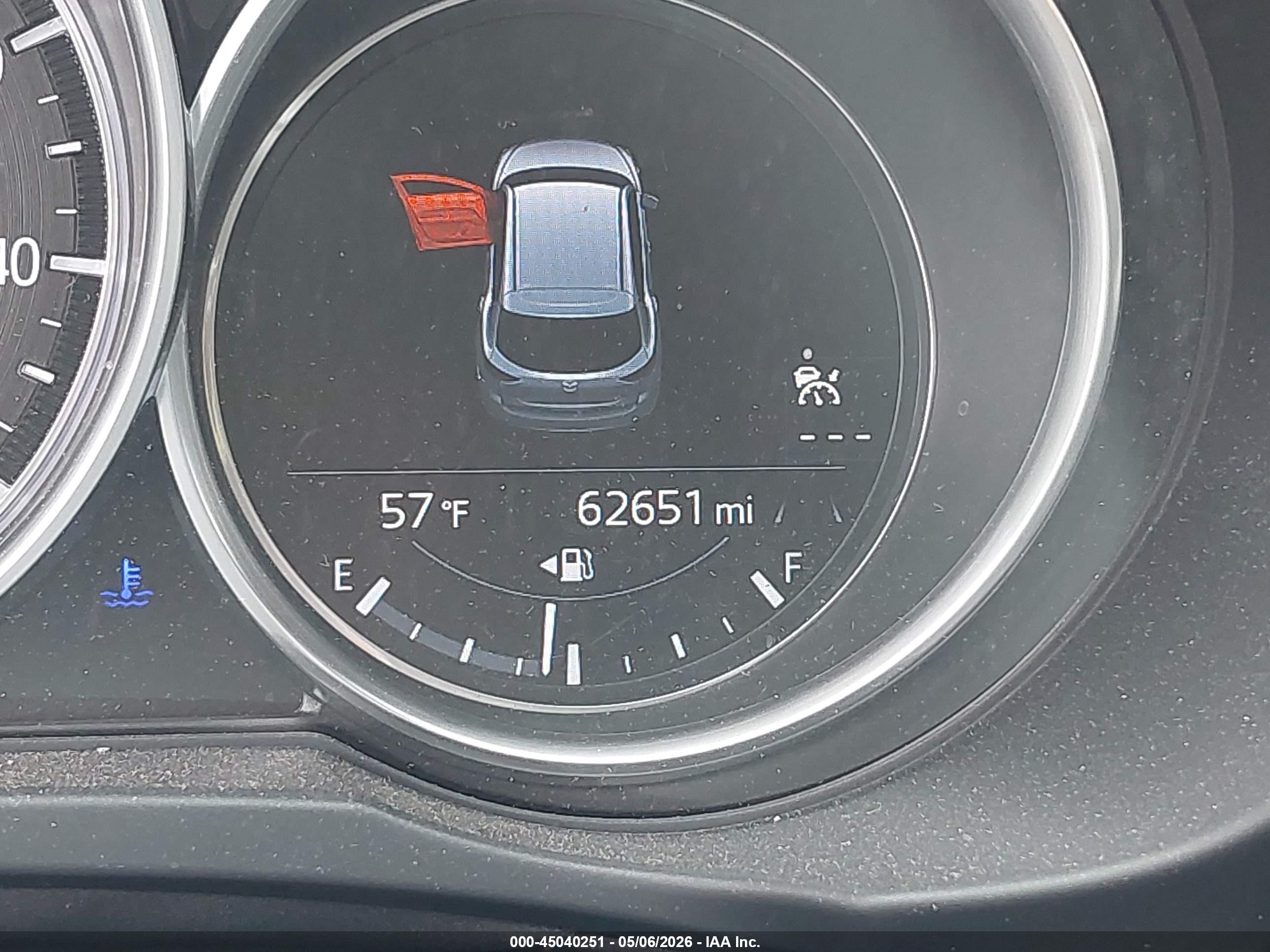 2020 Mazda Cx-5 Touring Red vin: JM3KFACM5L0813633