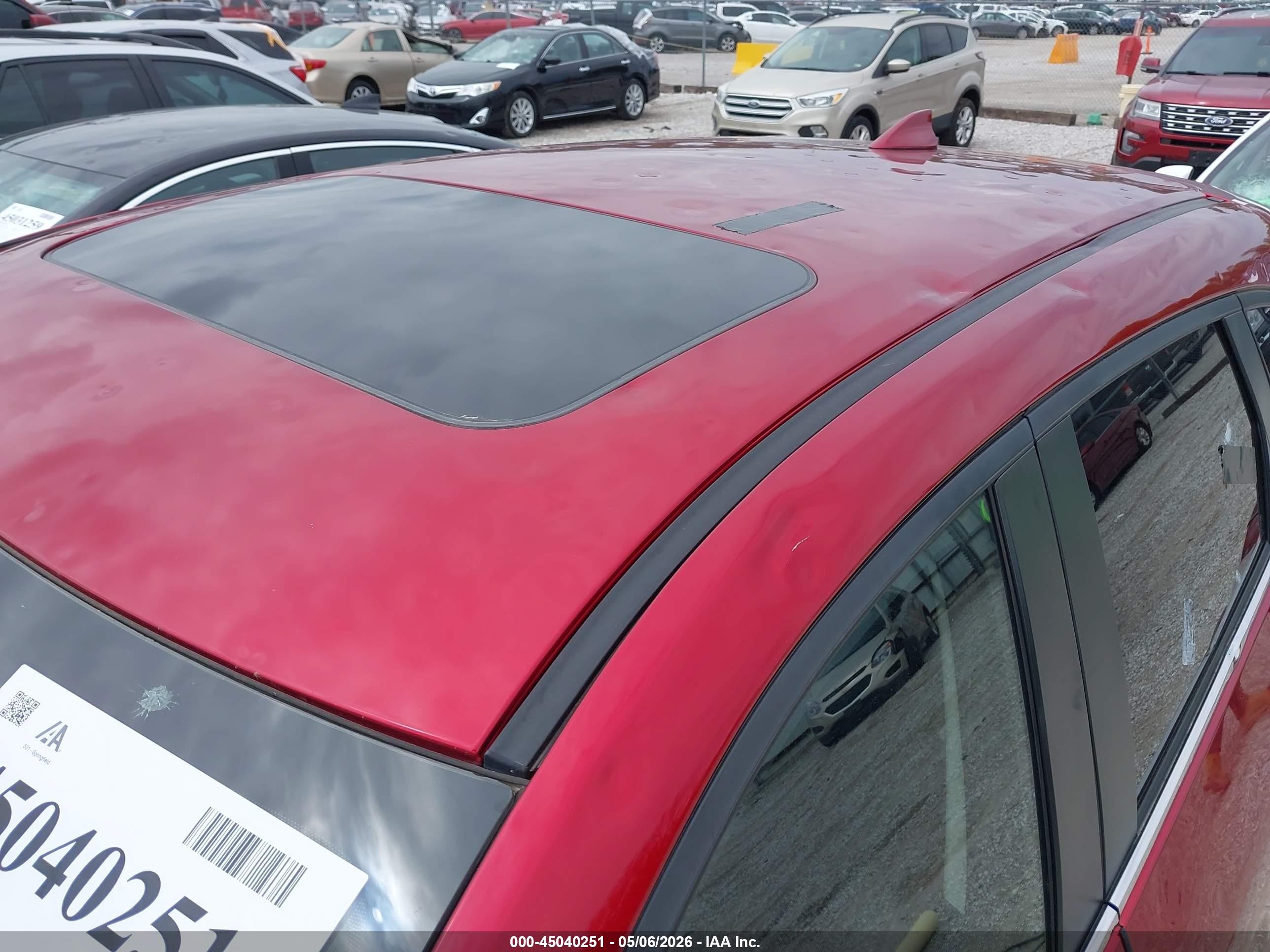 2020 Mazda Cx-5 Touring Red vin: JM3KFACM5L0813633