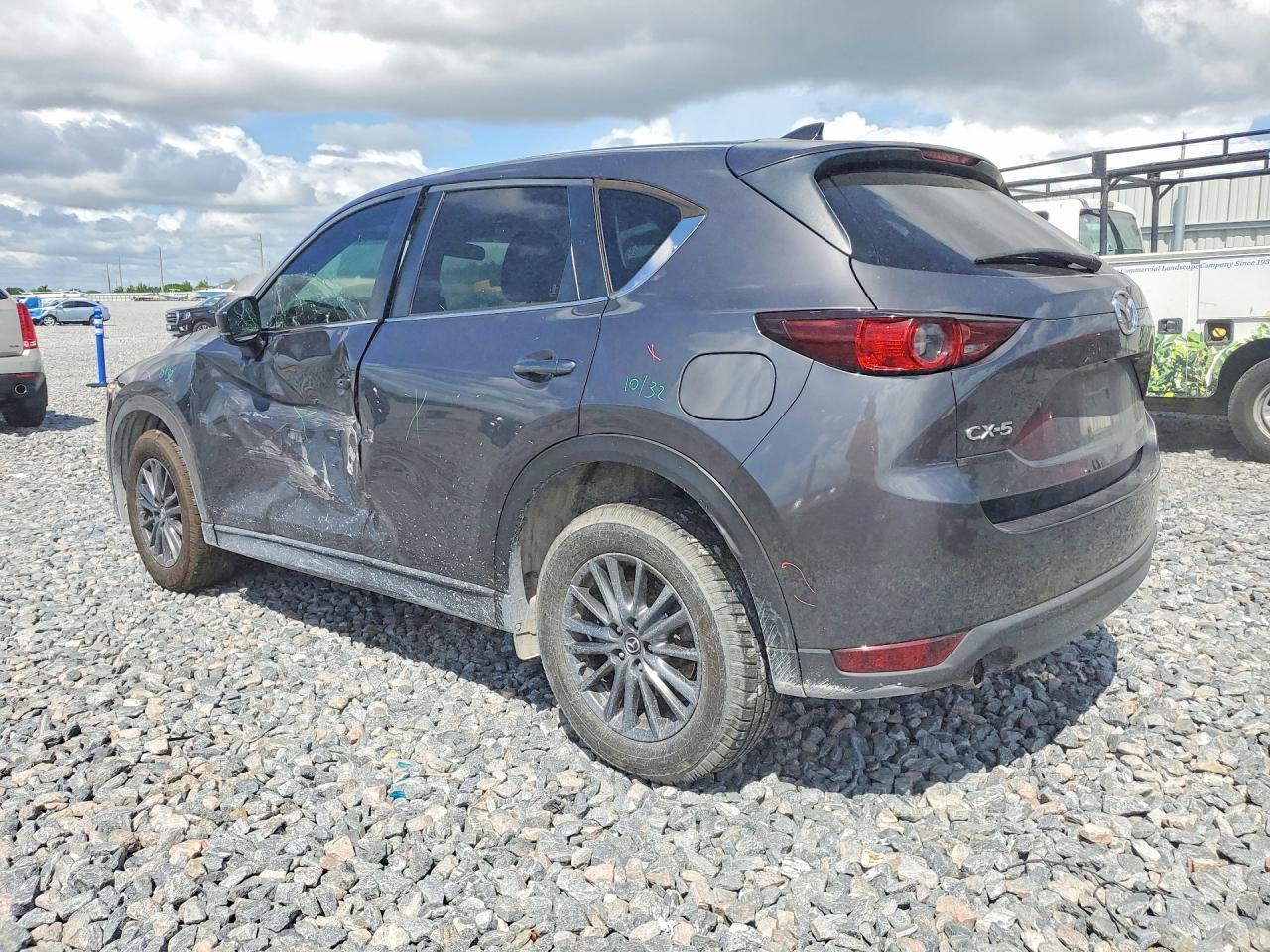 2021 Mazda Cx-5 Touring Gray vin: JM3KFACM5M1324838