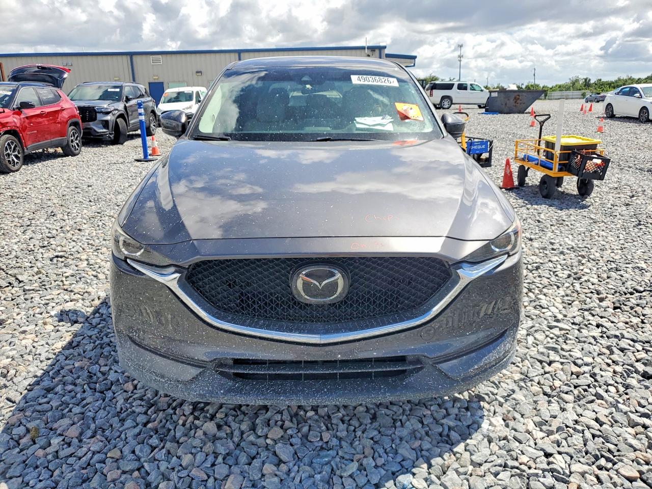 2021 Mazda Cx-5 Touring Gray vin: JM3KFACM5M1324838