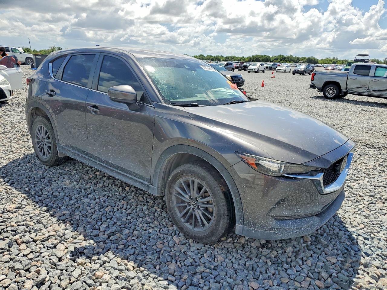 2021 Mazda Cx-5 Touring Gray vin: JM3KFACM5M1324838