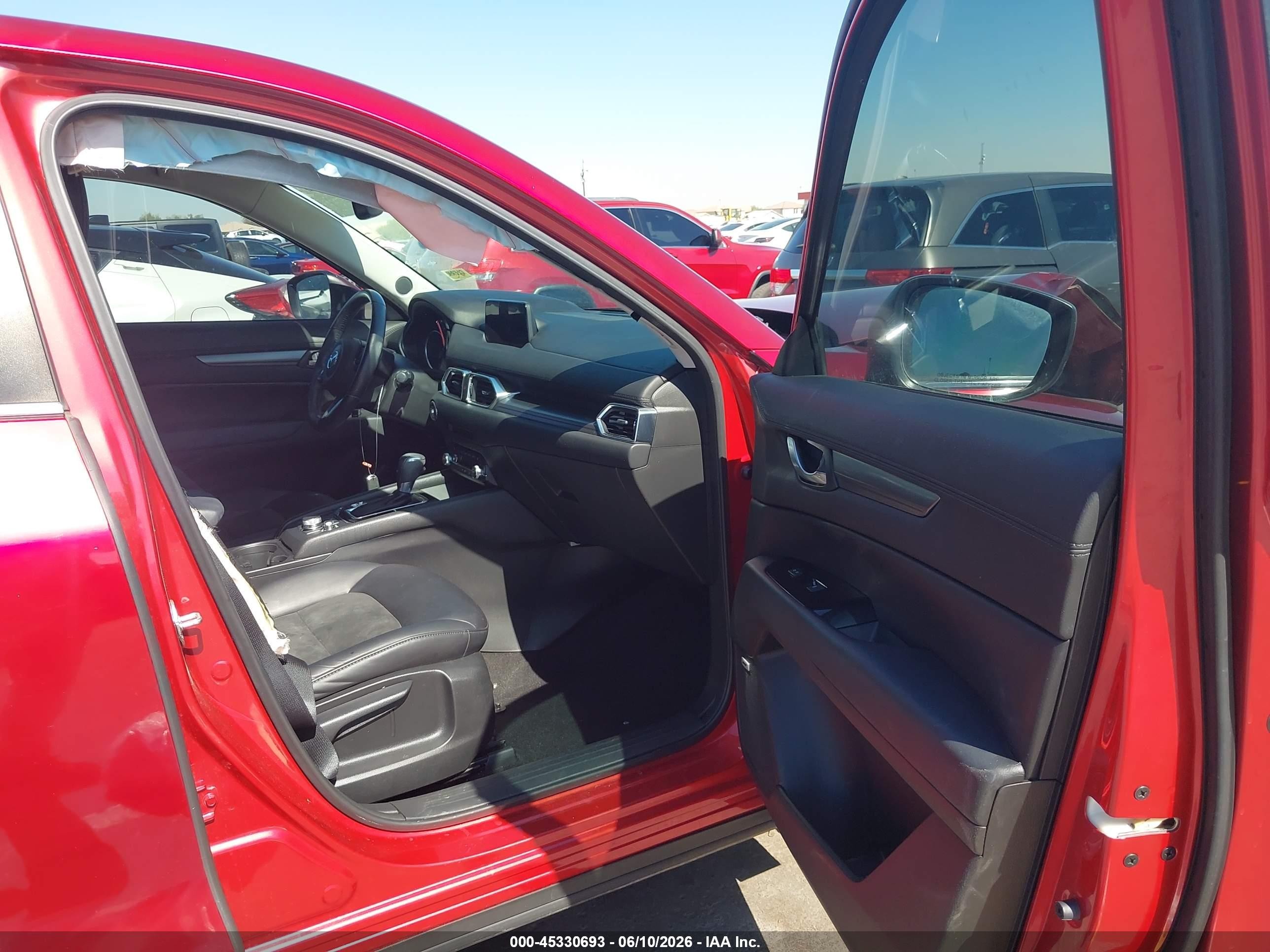 2019 Mazda Cx-5 Touring Красный vin: JM3KFACM6K1576269