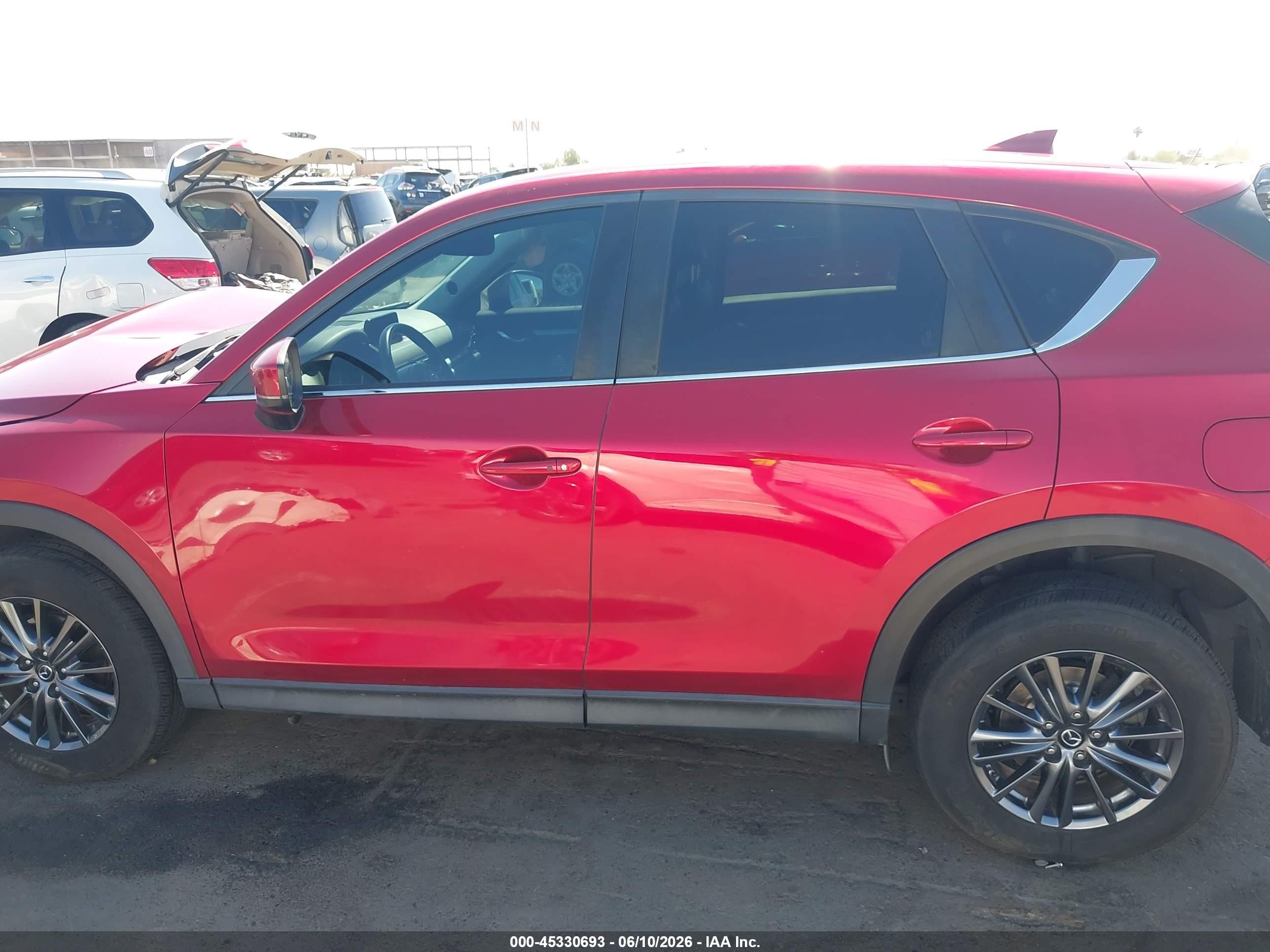 2019 Mazda Cx-5 Touring Красный vin: JM3KFACM6K1576269