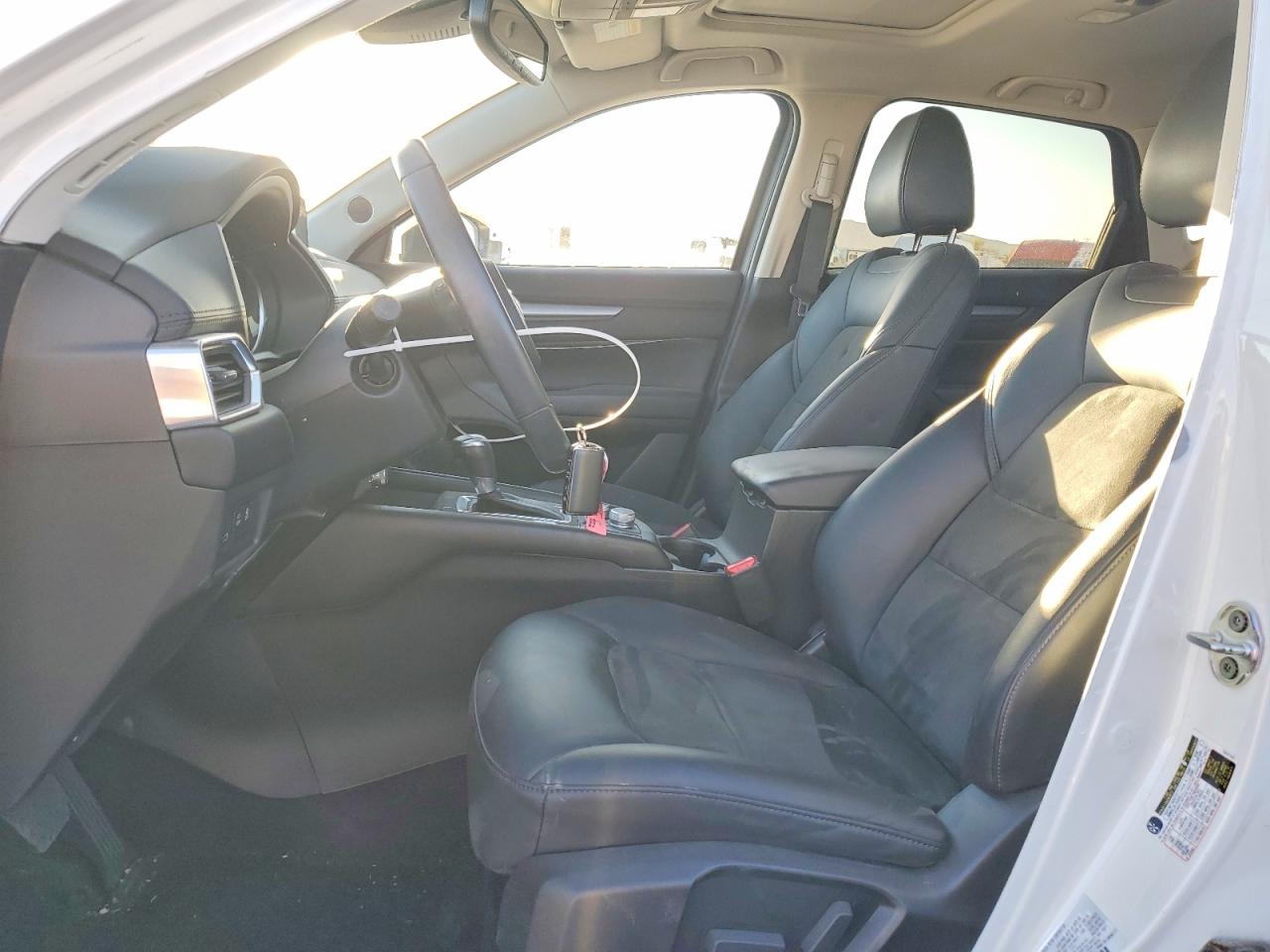 2020 Mazda Cx-5 Touring White vin: JM3KFACM7L1826040