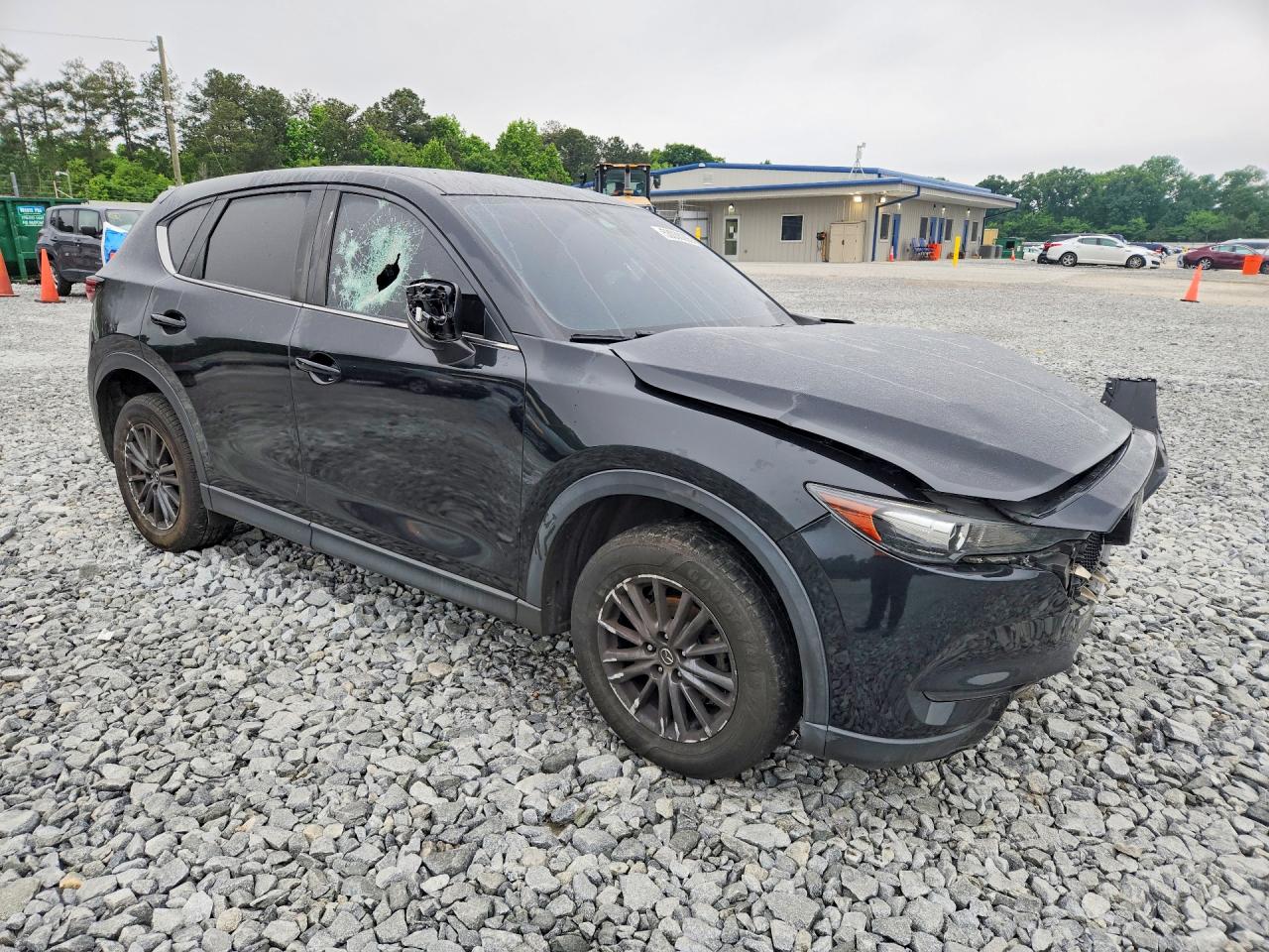 2021 Mazda Cx-5 Touring Black vin: JM3KFACM7M0335846
