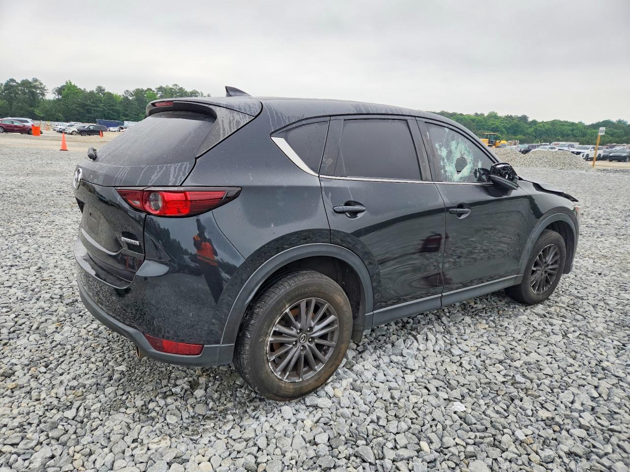2021 Mazda Cx-5 Touring Black vin: JM3KFACM7M0335846