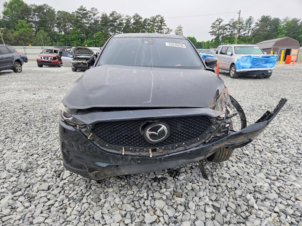 2021 Mazda Cx-5 Touring Black vin: JM3KFACM7M0335846