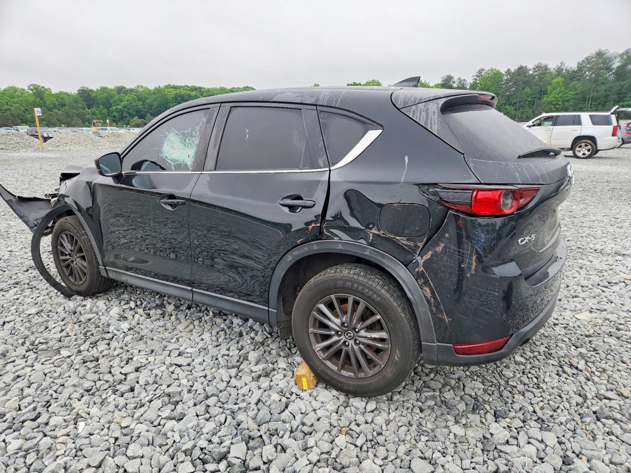 2021 Mazda Cx-5 Touring Black vin: JM3KFACM7M0335846