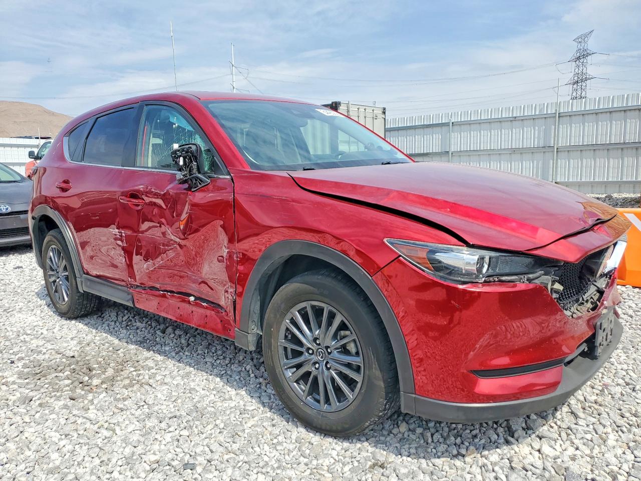2019 Mazda Cx-5 Touring Red vin: JM3KFACM9K0530750