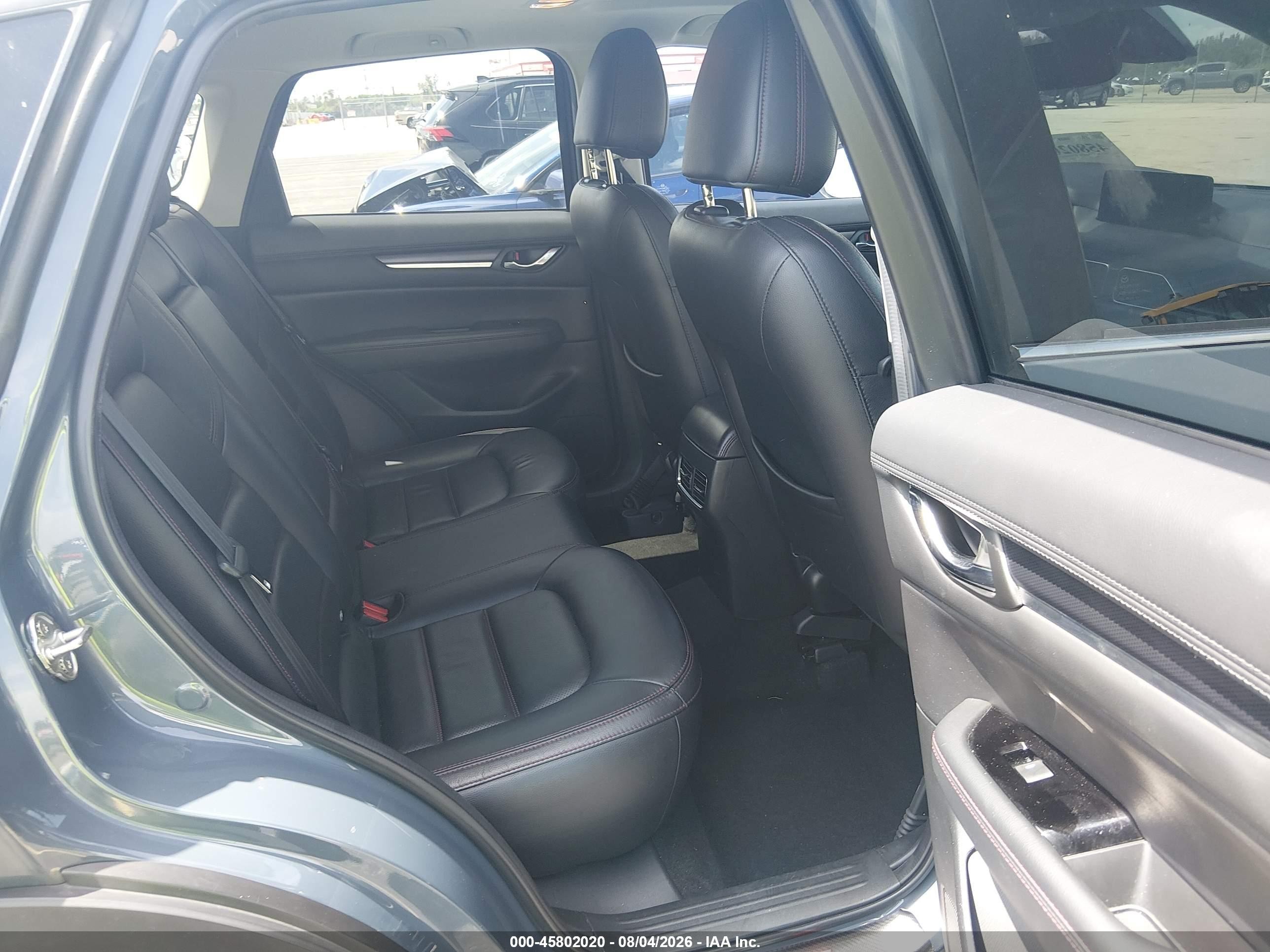 2021 Mazda Cx-5 Carbon Edition Gray vin: JM3KFACM9M0428917