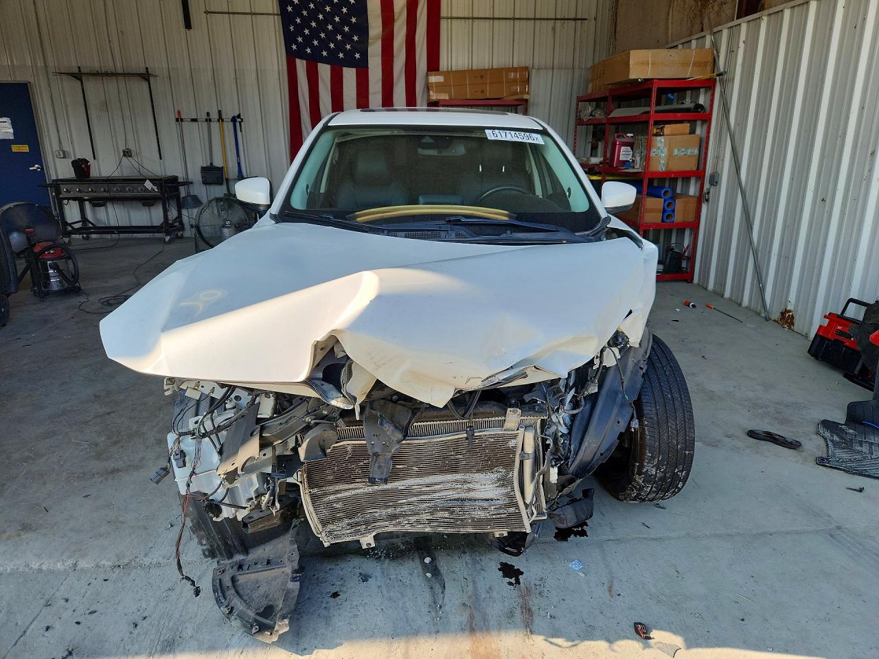 2017 Mazda Cx-5 Grand Touring White vin: JM3KFADL7H0228226