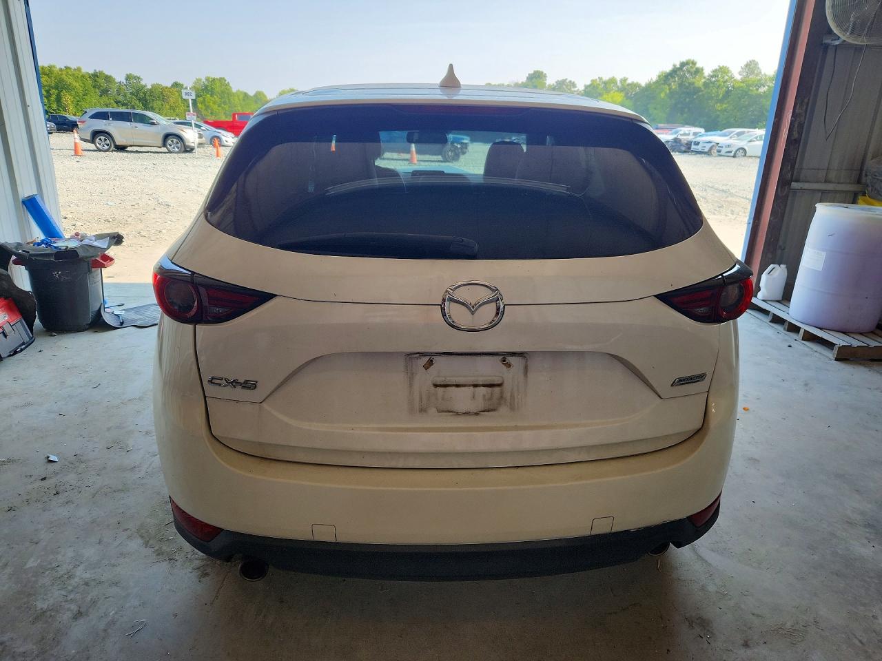 2017 Mazda Cx-5 Grand Touring White vin: JM3KFADL7H0228226