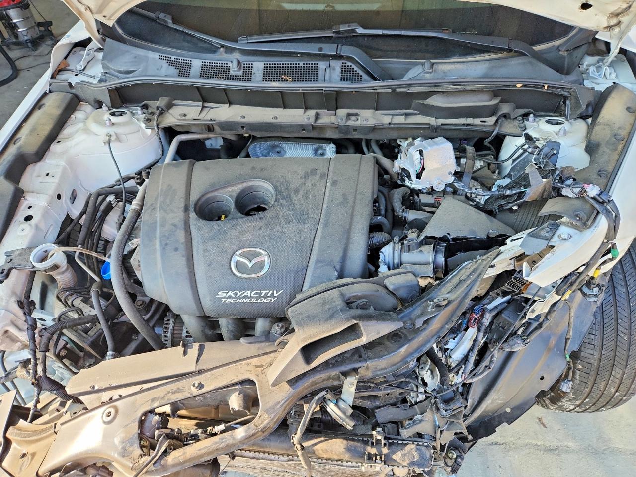 2017 Mazda Cx-5 Grand Touring White vin: JM3KFADL7H0228226