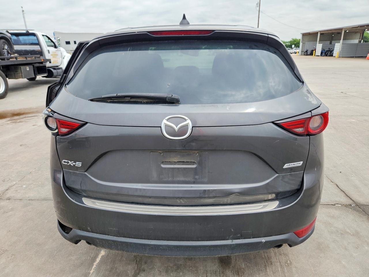 2017 Mazda Cx-5 Grand Touring Gray vin: JM3KFADL8H0146571