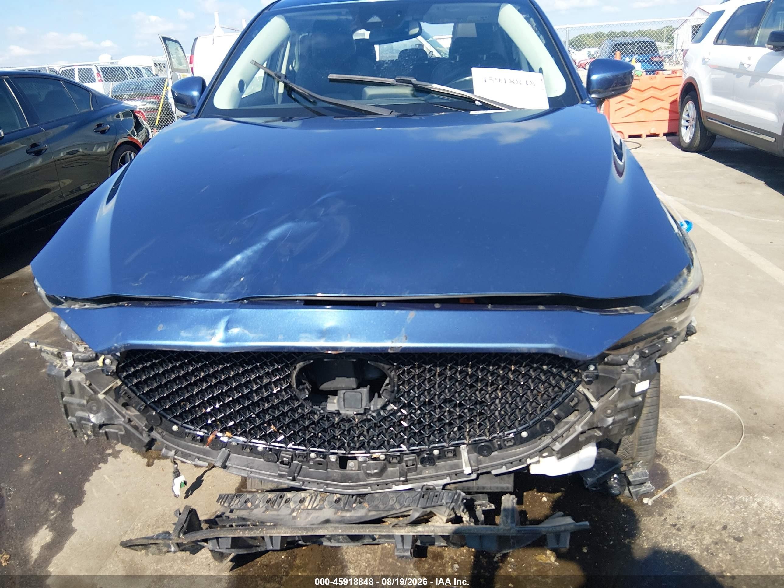 2017 Mazda Cx-5 Grand Touring Синий vin: JM3KFADL8H0193664