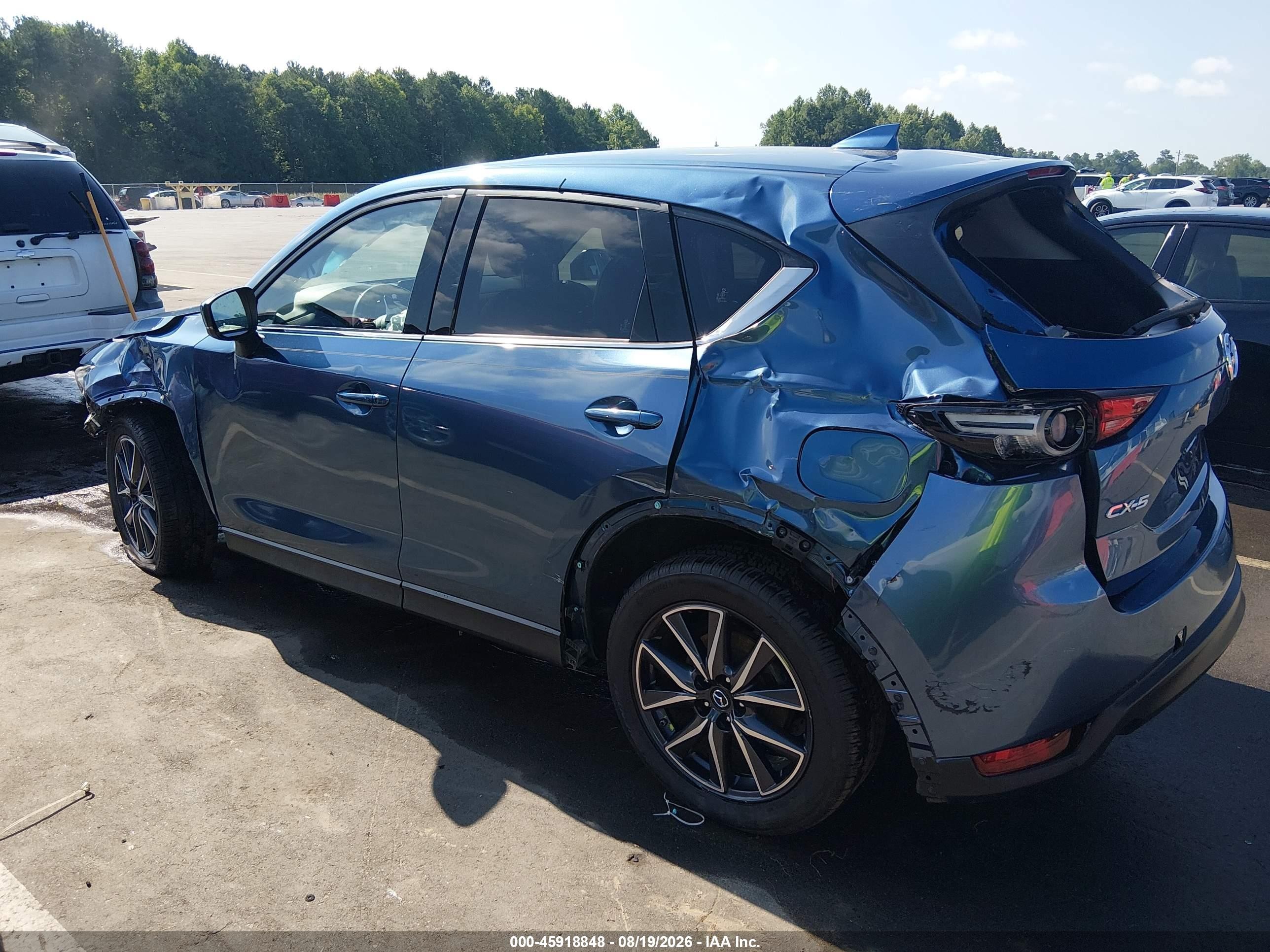 2017 Mazda Cx-5 Grand Touring Синий vin: JM3KFADL8H0193664