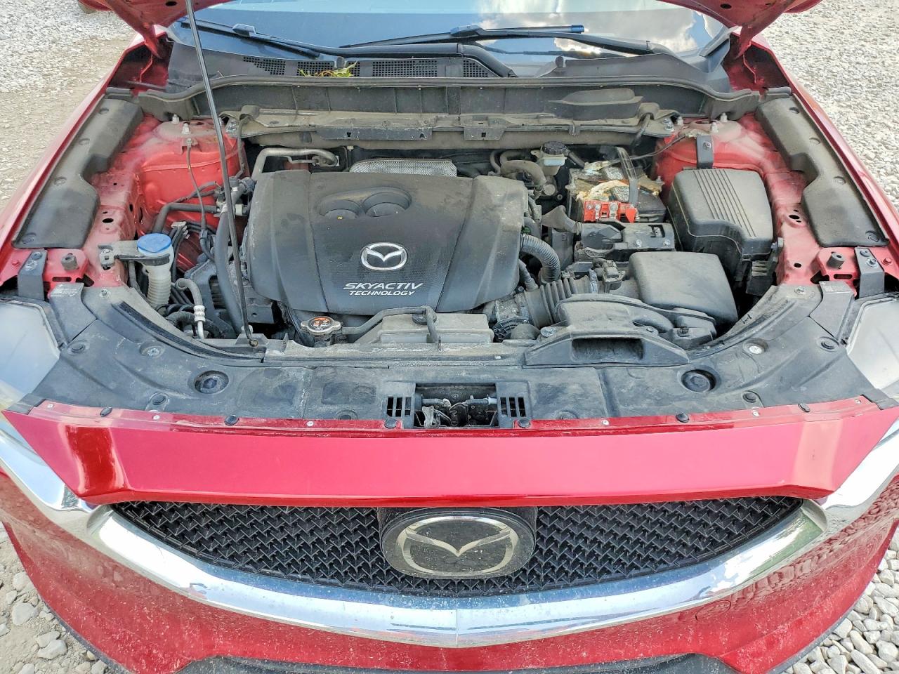 2017 Mazda Cx-5 Grand Touring Red vin: JM3KFADL9H0107228