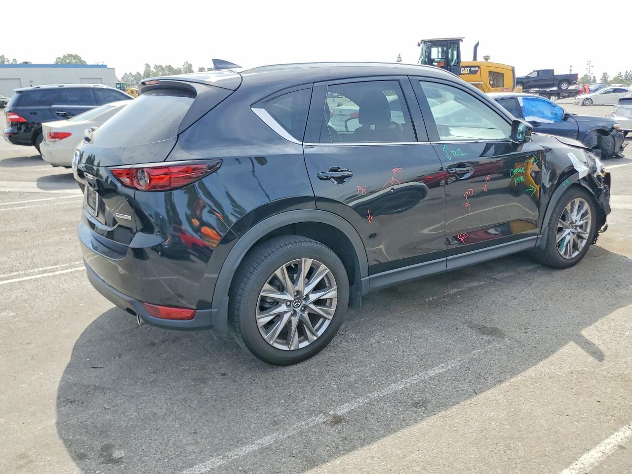 2020 Mazda Cx-5 Grand Touring Black vin: JM3KFADM0L1846449