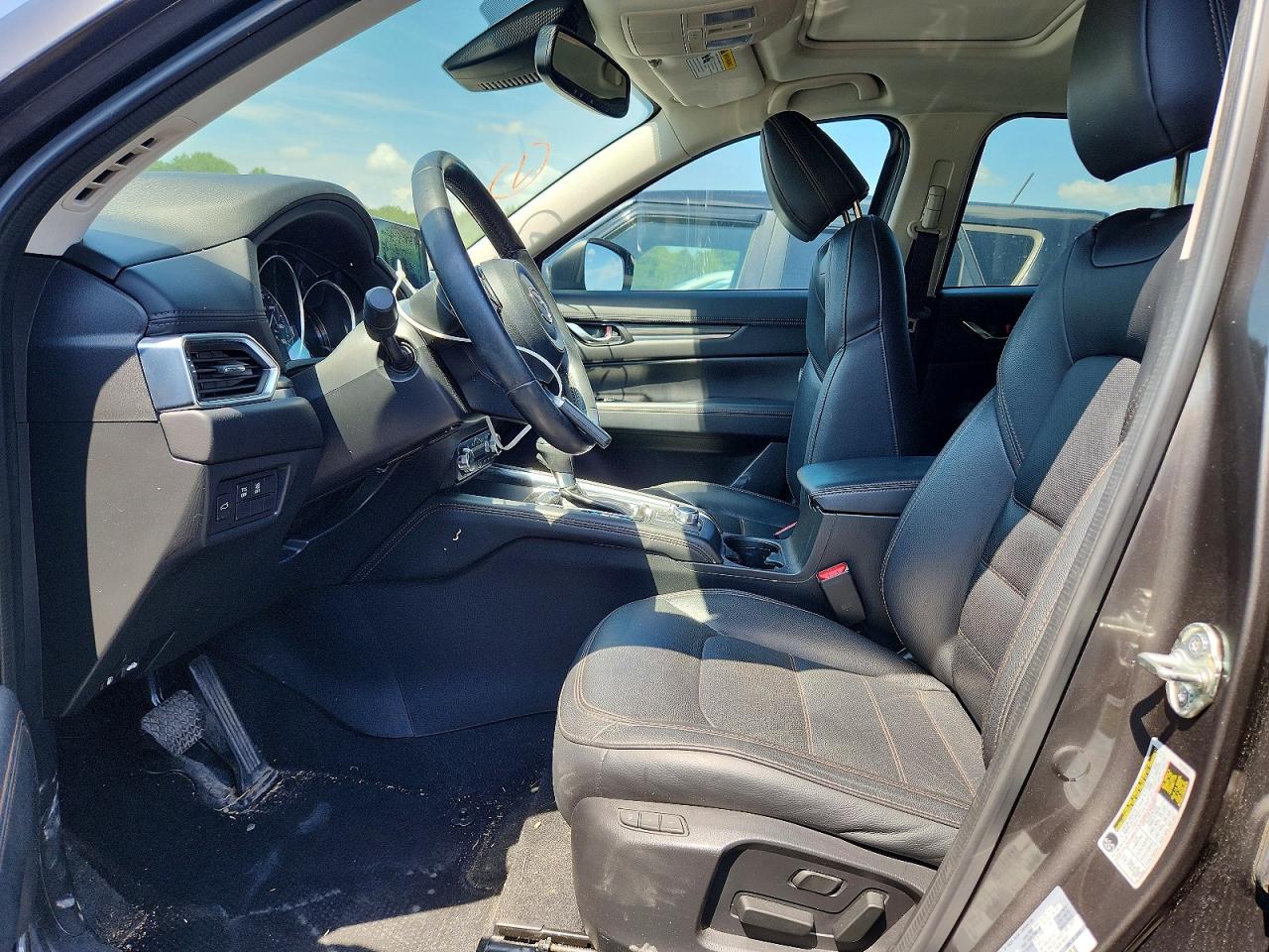 2018 Mazda Cx-5 Grand Touring Gray vin: JM3KFADM1J0317000