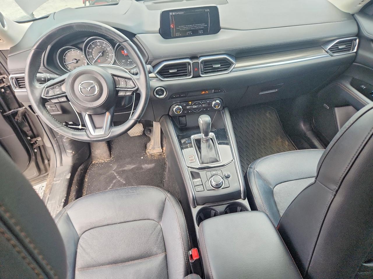 2018 Mazda Cx-5 Grand Touring Gray vin: JM3KFADM1J0317000