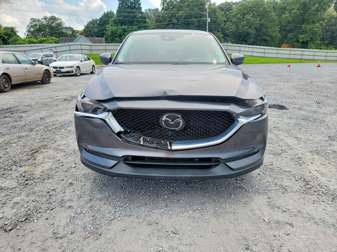 2018 Mazda Cx-5 Grand Touring Gray vin: JM3KFADM1J0317000
