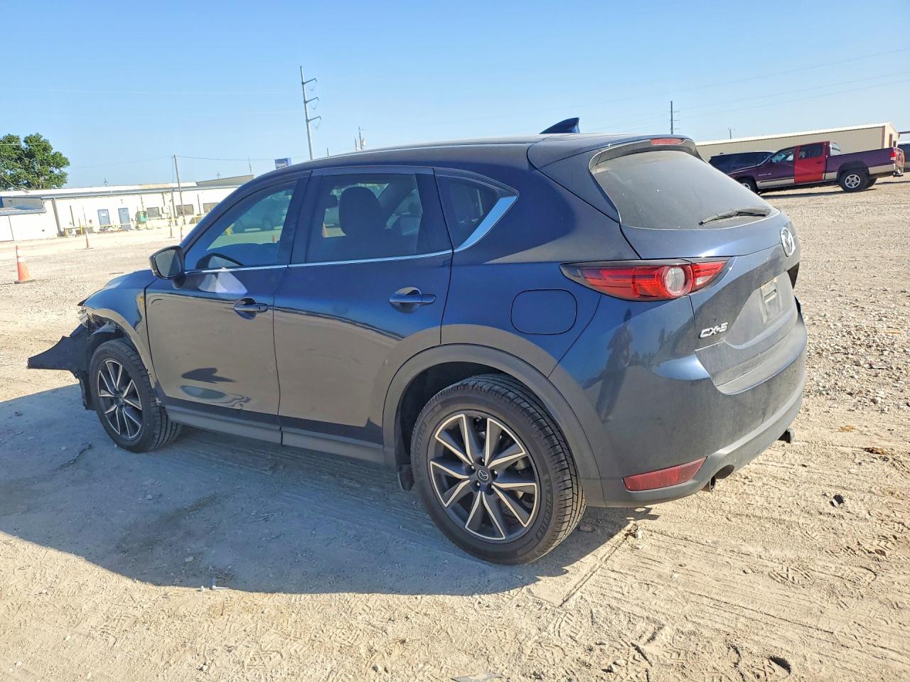 2018 Mazda Cx-5 Grand Touring Black vin: JM3KFADM1J0346822