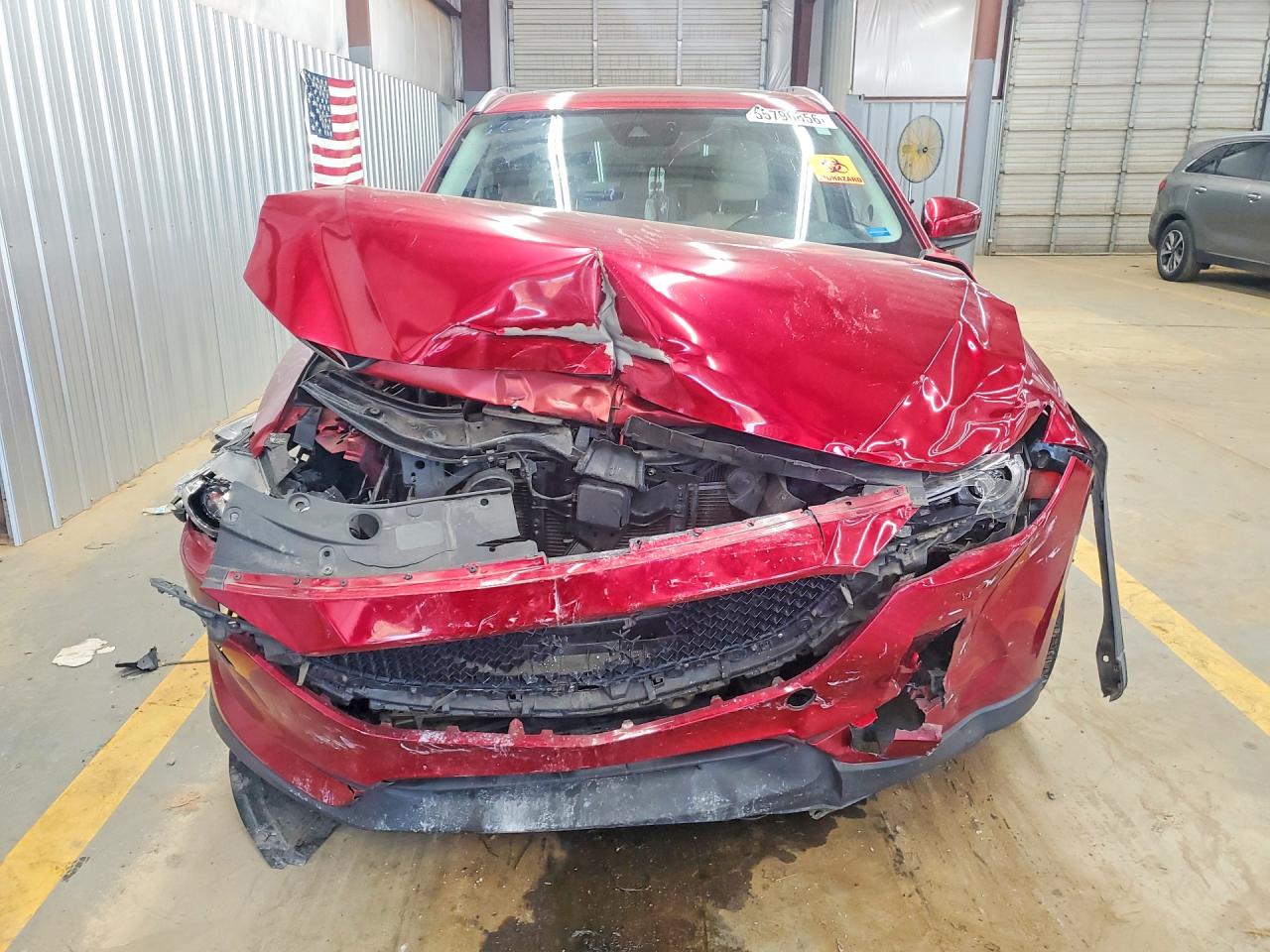 2019 Mazda Cx-5 Grand Touring Red vin: JM3KFADM2K1505262