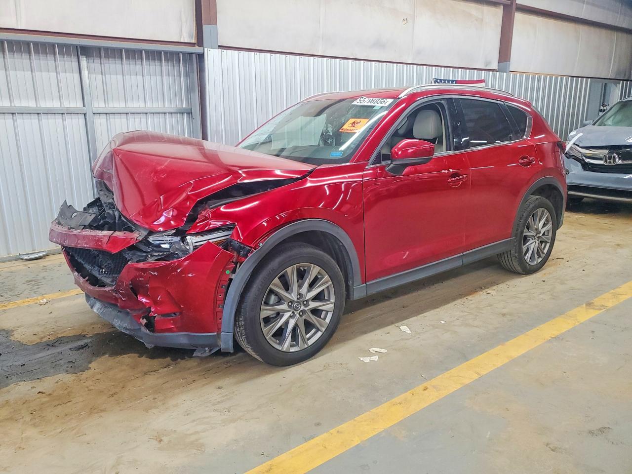 2019 Mazda Cx-5 Grand Touring Красный vin: JM3KFADM2K1505262