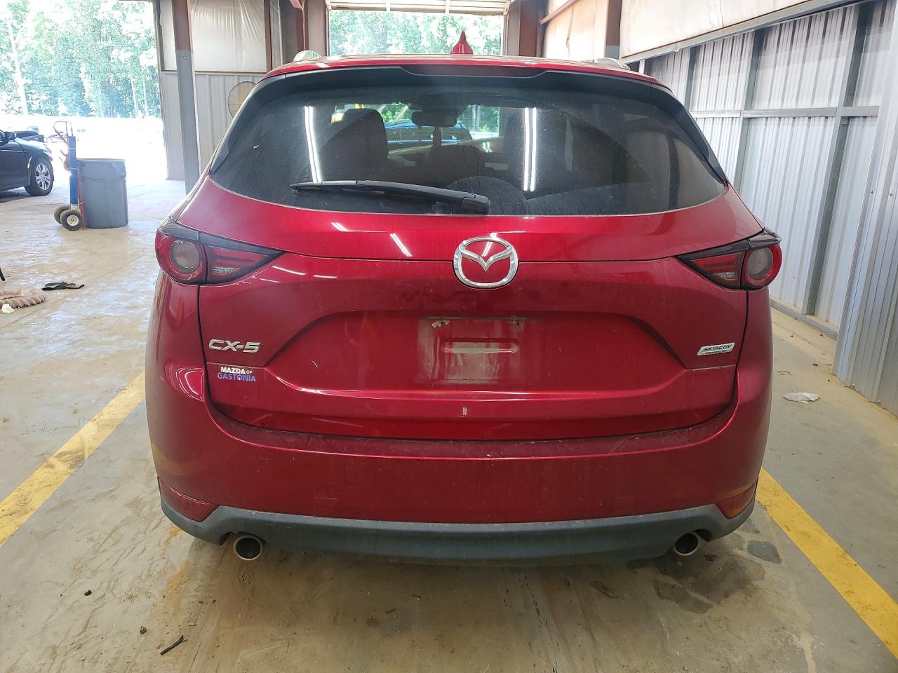 2019 Mazda Cx-5 Grand Touring Red vin: JM3KFADM2K1505262