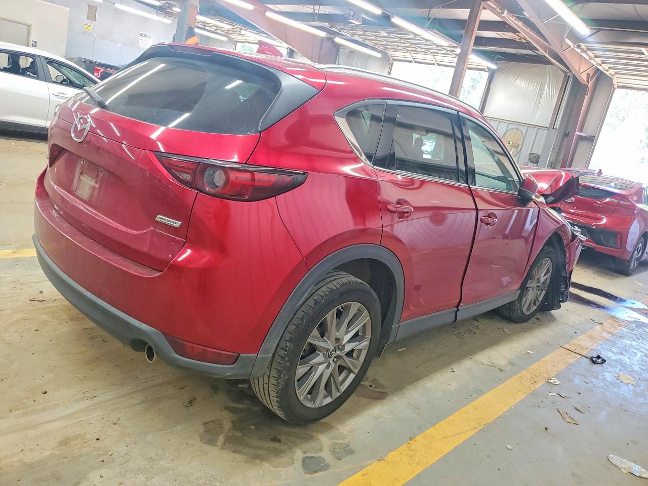 2019 Mazda Cx-5 Grand Touring Red vin: JM3KFADM2K1505262