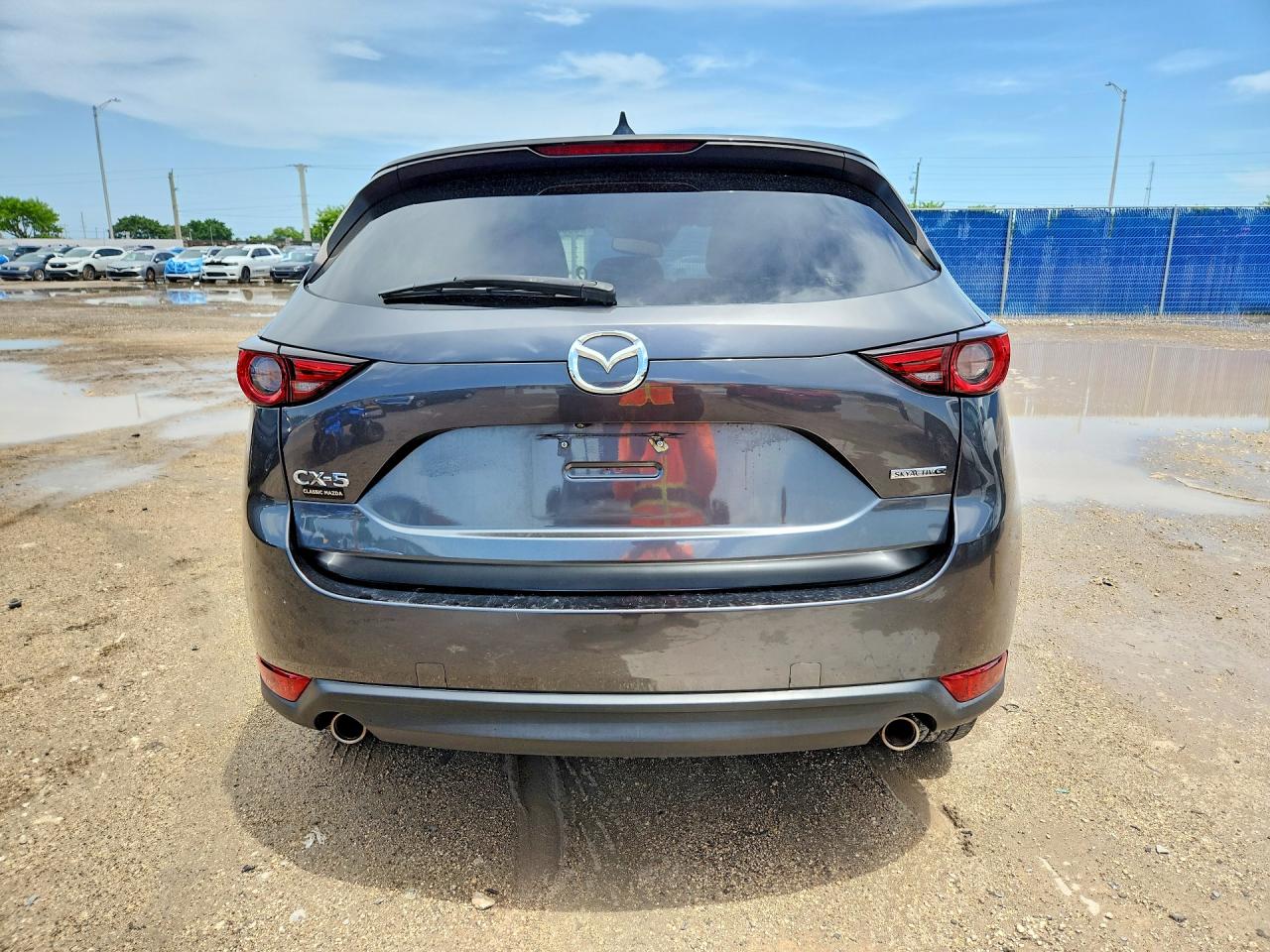 2021 Mazda Cx-5 Grand Touring Gray vin: JM3KFADM2M0427428