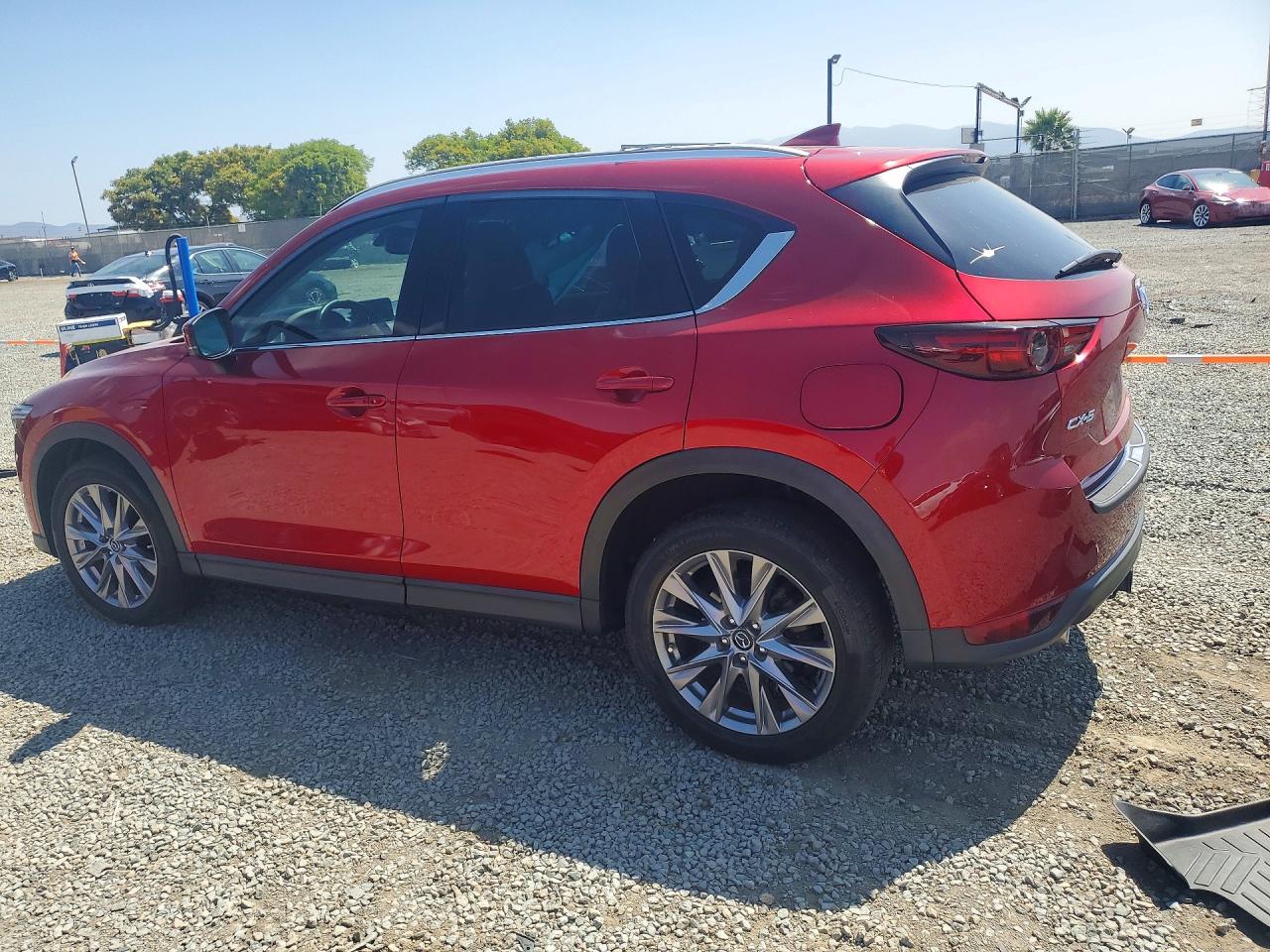 2019 Mazda Cx-5 Grand Touring Red vin: JM3KFADM5K0696598