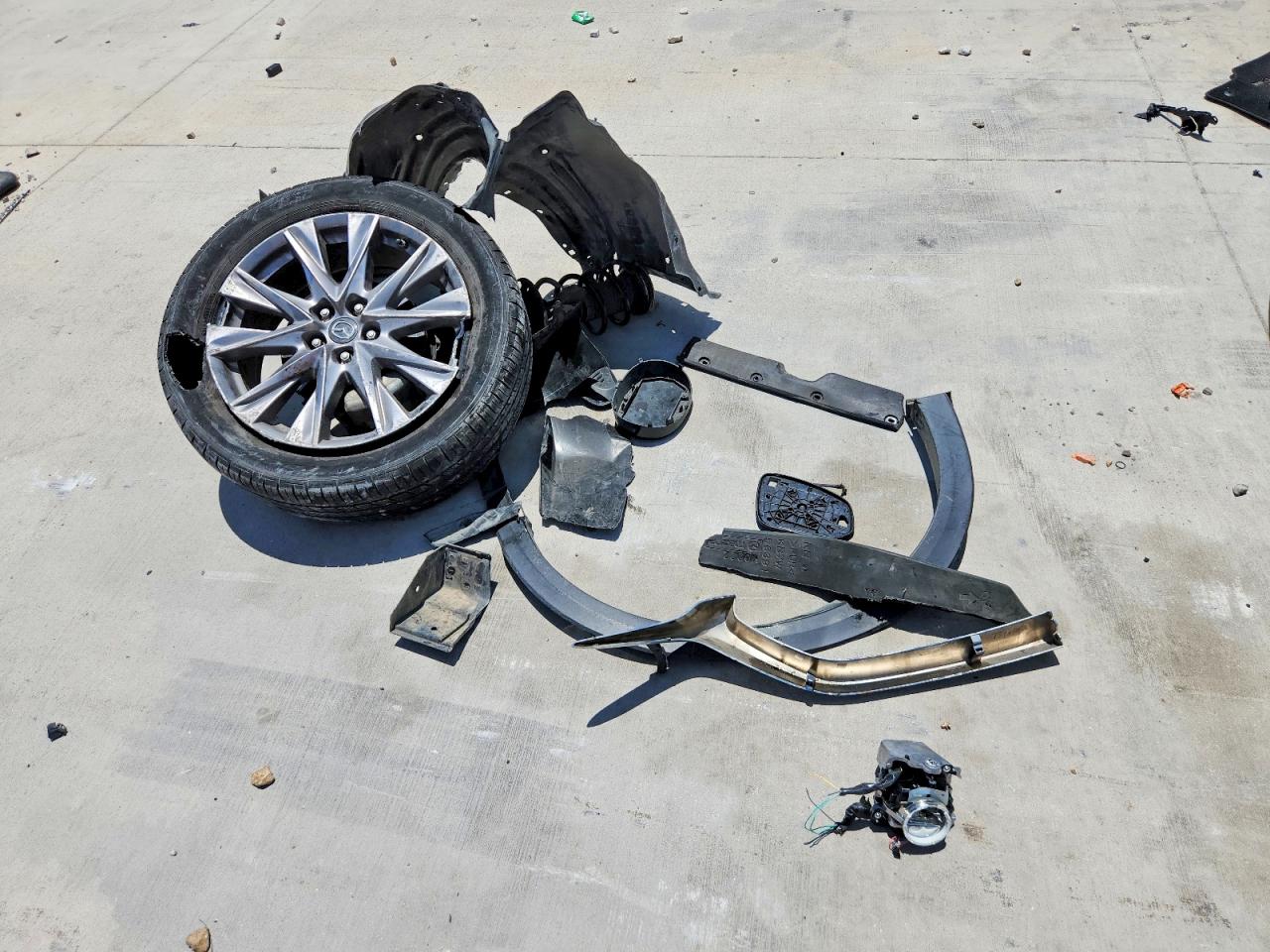 2019 Mazda Cx-5 Grand Touring Gray vin: JM3KFADM5K1513260