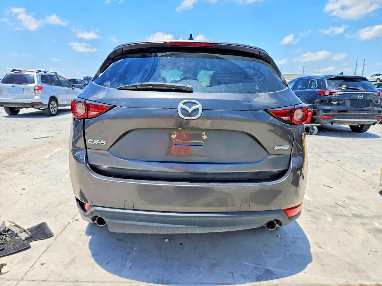 2019 Mazda Cx-5 Grand Touring Gray vin: JM3KFADM5K1513260