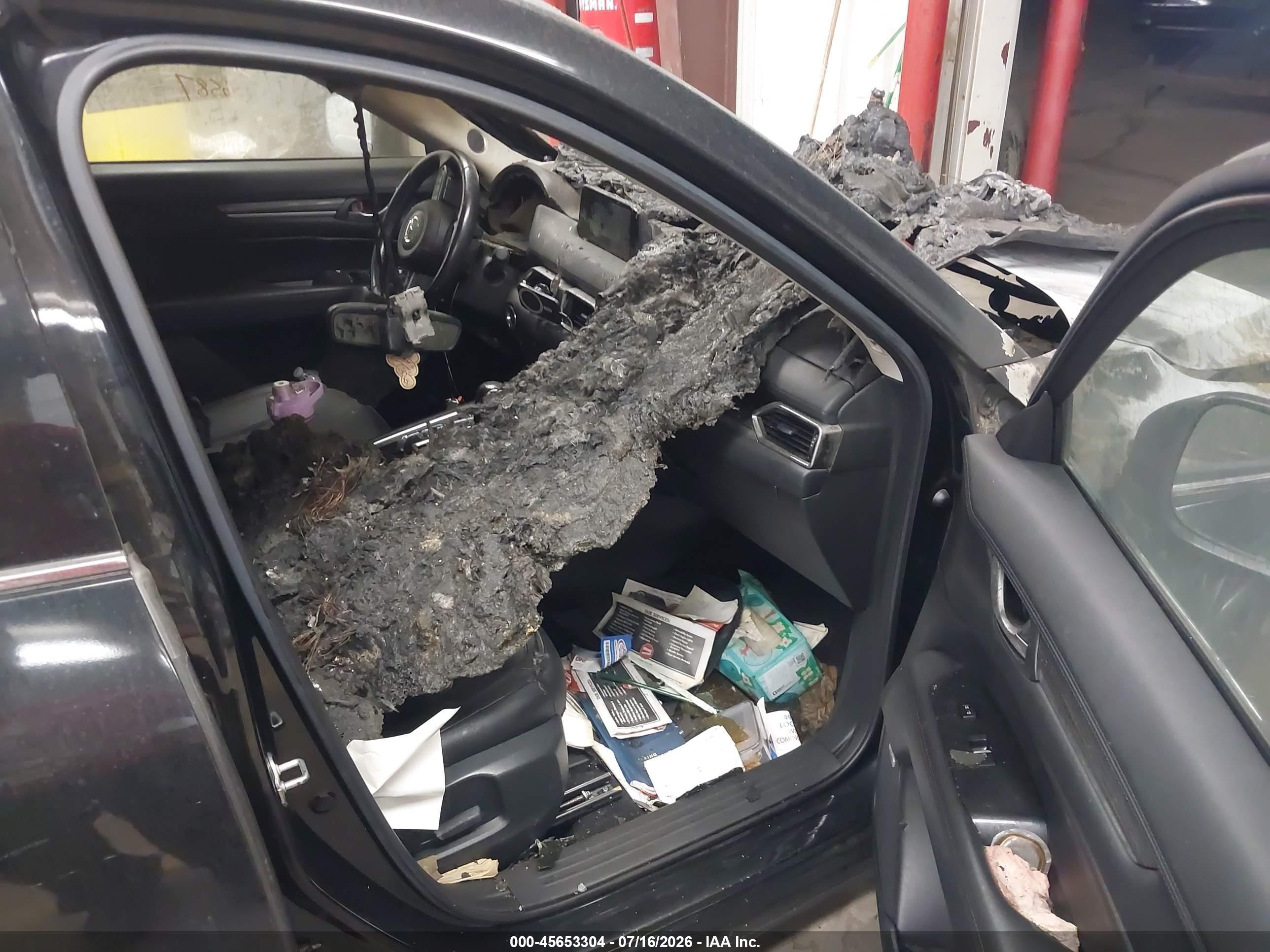 2018 Mazda Cx-5 Grand Touring Black vin: JM3KFADM6J0346587