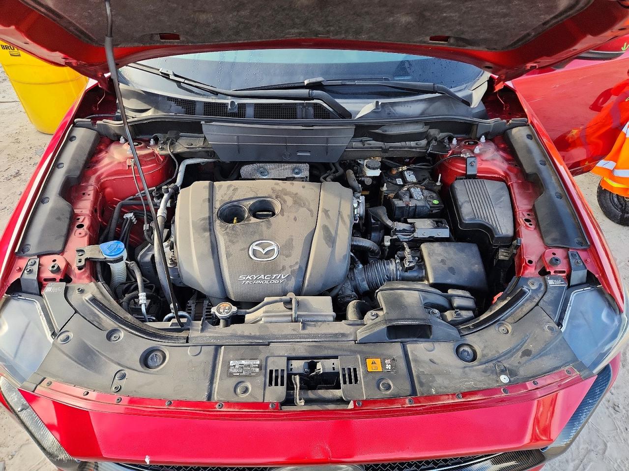 2018 Mazda Cx-5 Grand Touring Red vin: JM3KFADM8J1383456