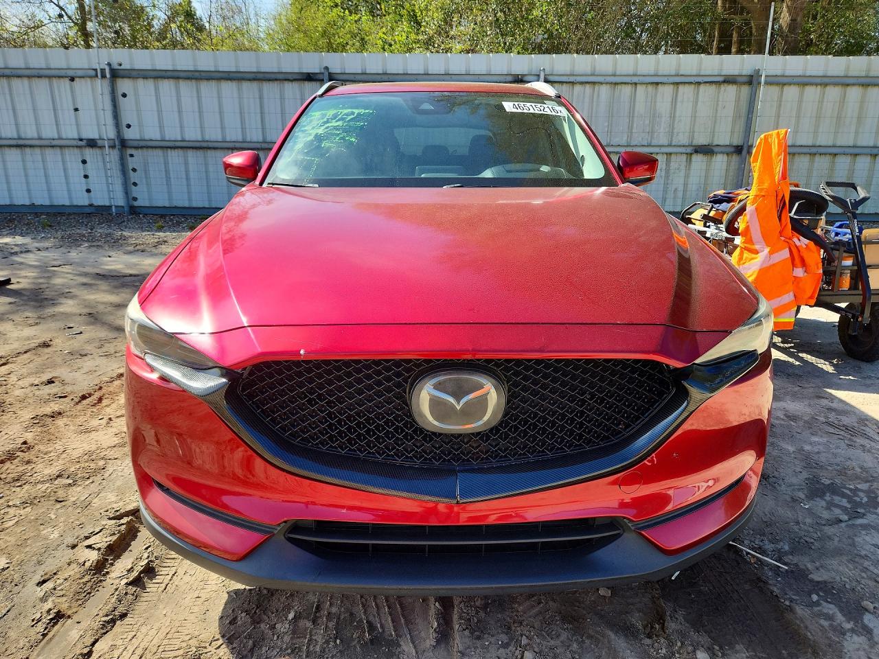 2018 Mazda Cx-5 Grand Touring Red vin: JM3KFADM8J1383456